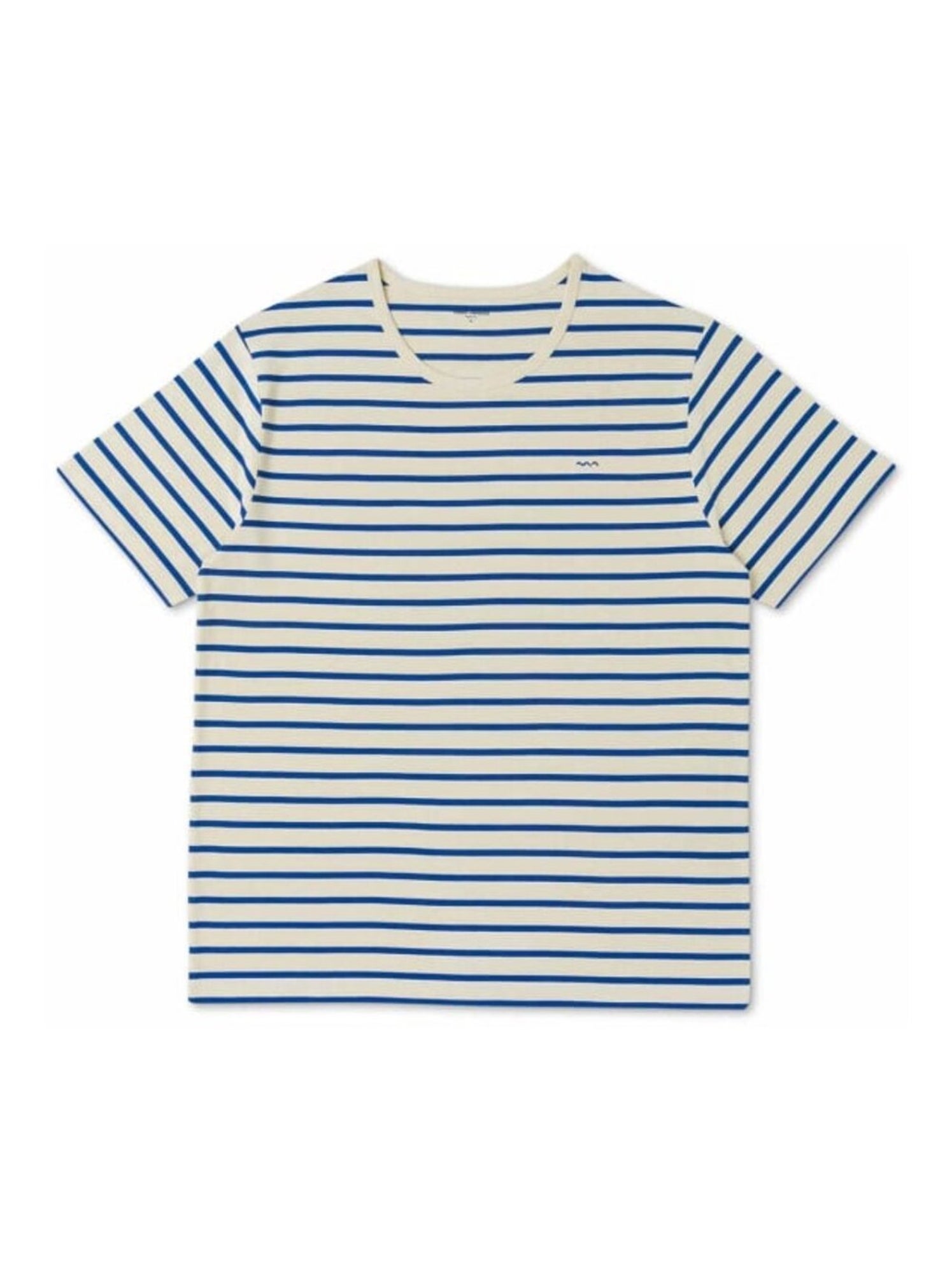 Mariniere manches courtes - Terre de Marins - Gris Bleu