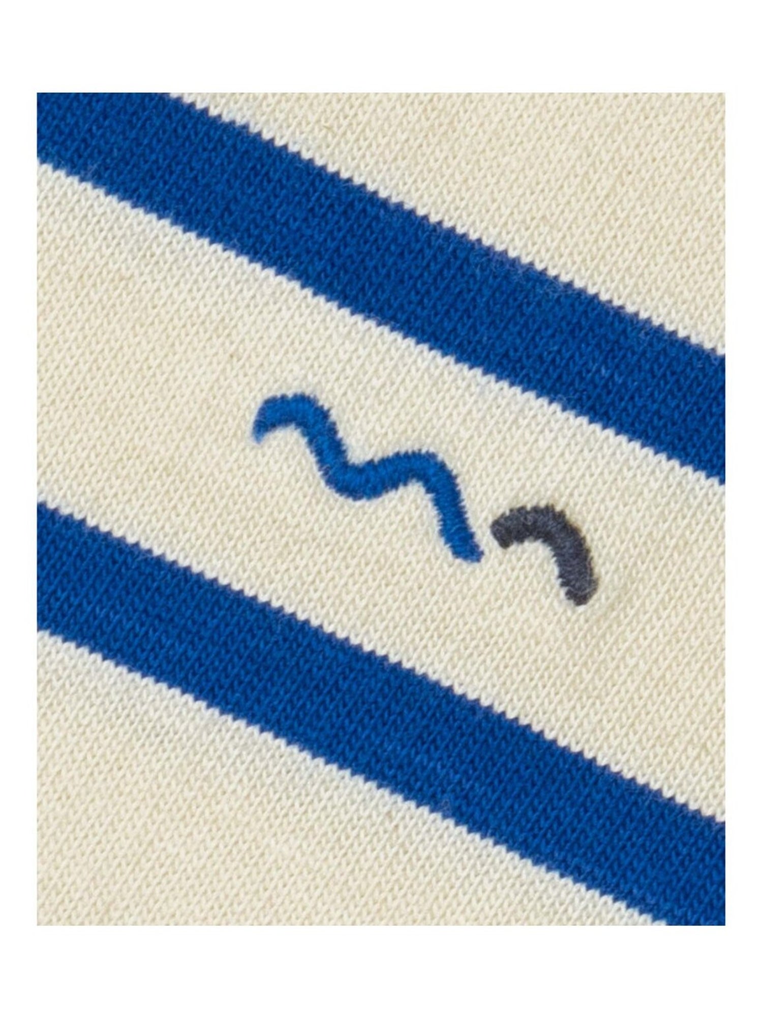 Mariniere manches courtes - Terre de Marins - Gris Bleu