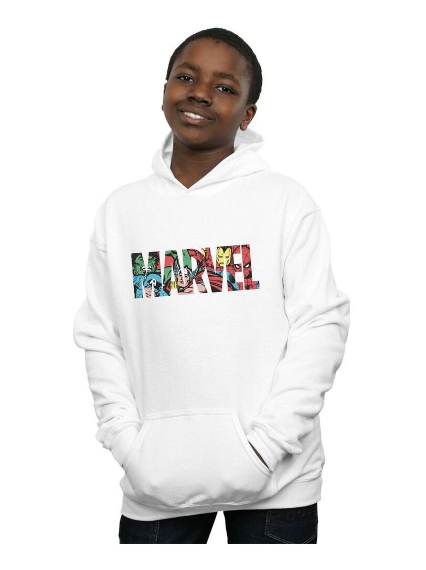 Marvel Comics - Sweat à capuche - Blanc