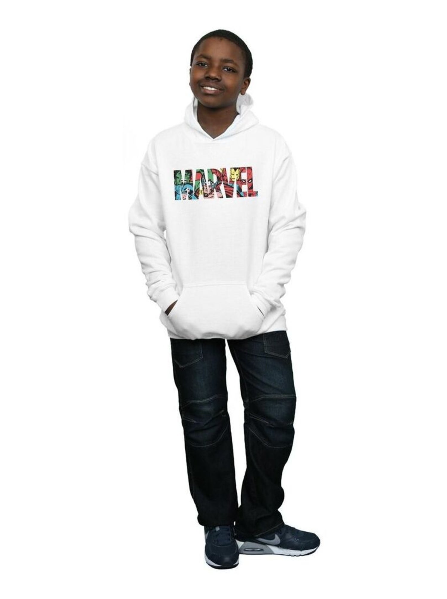 Marvel Comics - Sweat à capuche - Blanc