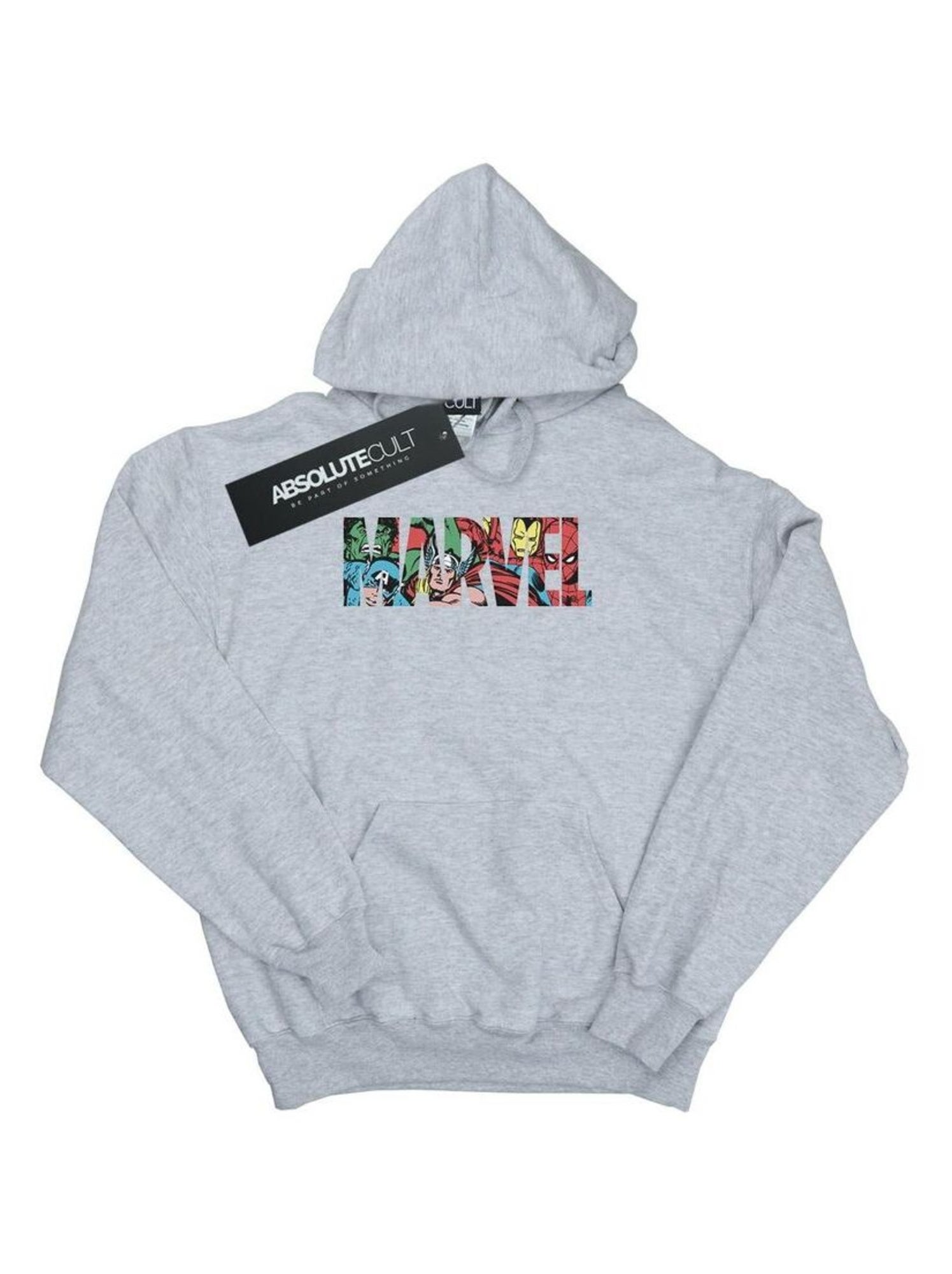Marvel Comics - Sweat à capuche - Gris chiné