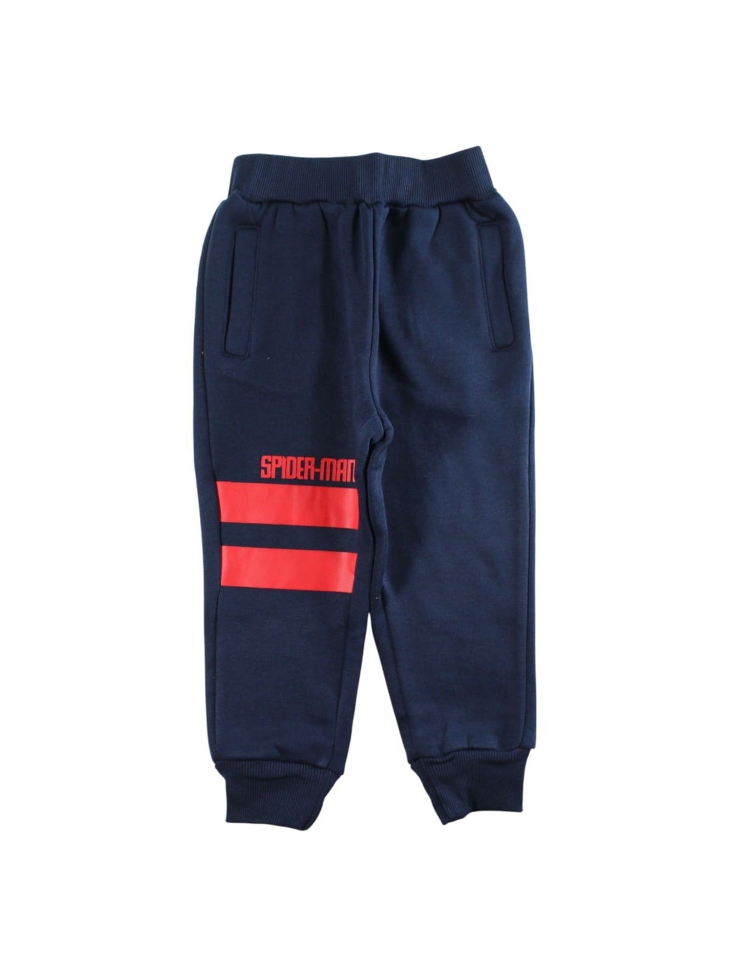 Marvel - ensemble jogging garçon veste capuche et pantalon à imprimé - Bleu marine