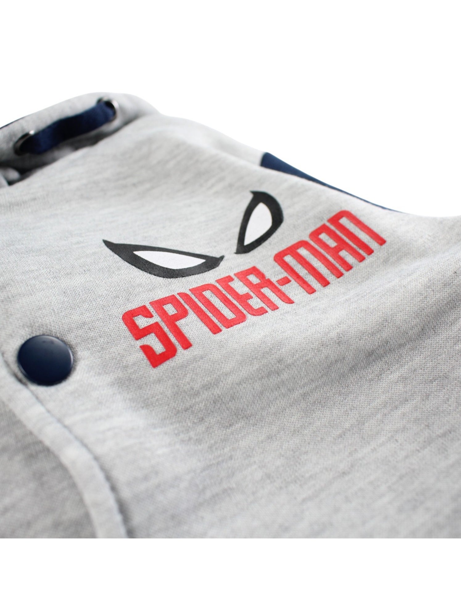 Marvel - veste sweat à capuche garçon à imprimé - Gris