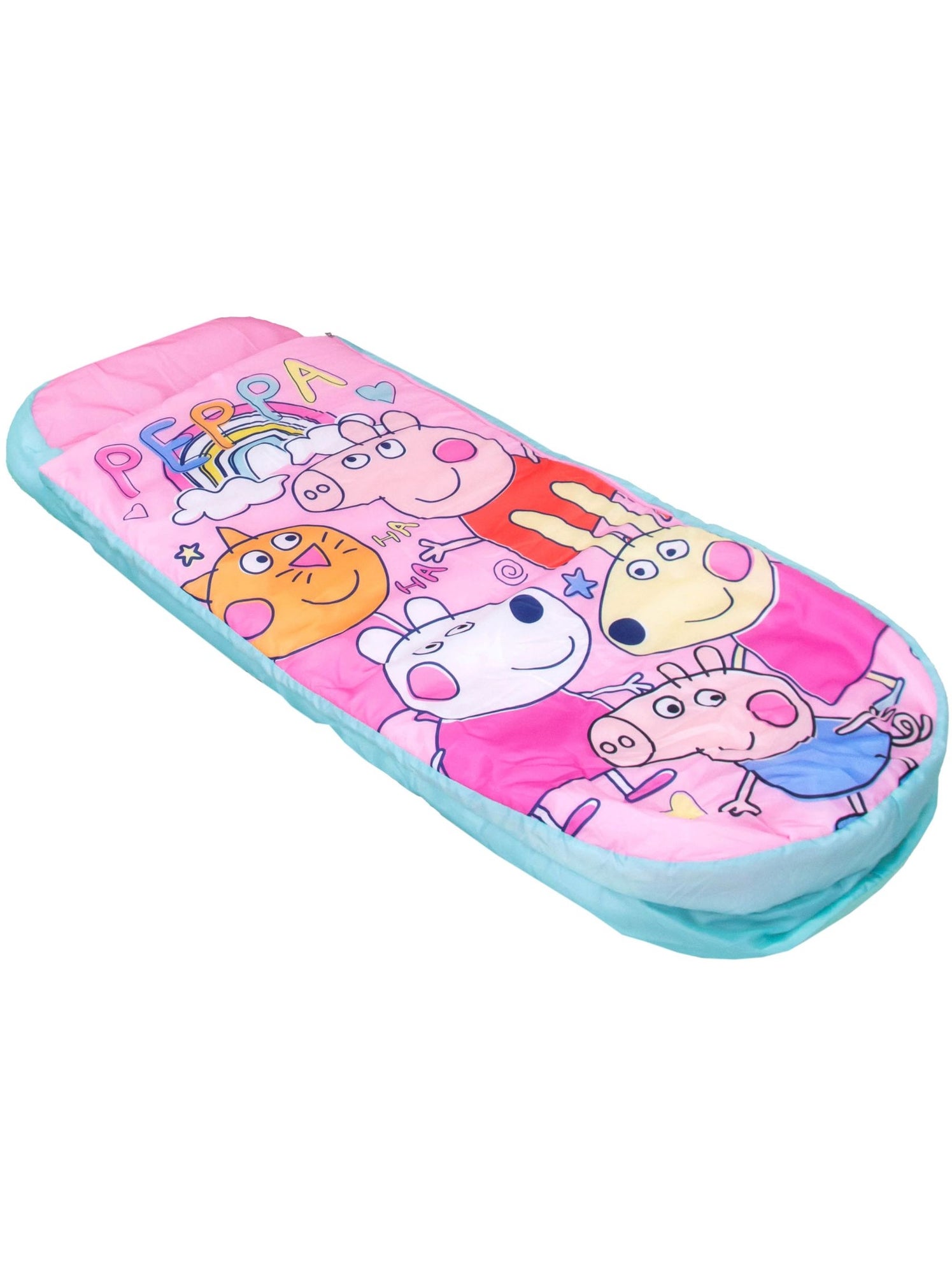 Matelas d'appoint ReadyBed gonflable 2-en-1 Peppa Pig - Terre de Nuit - Multicolore