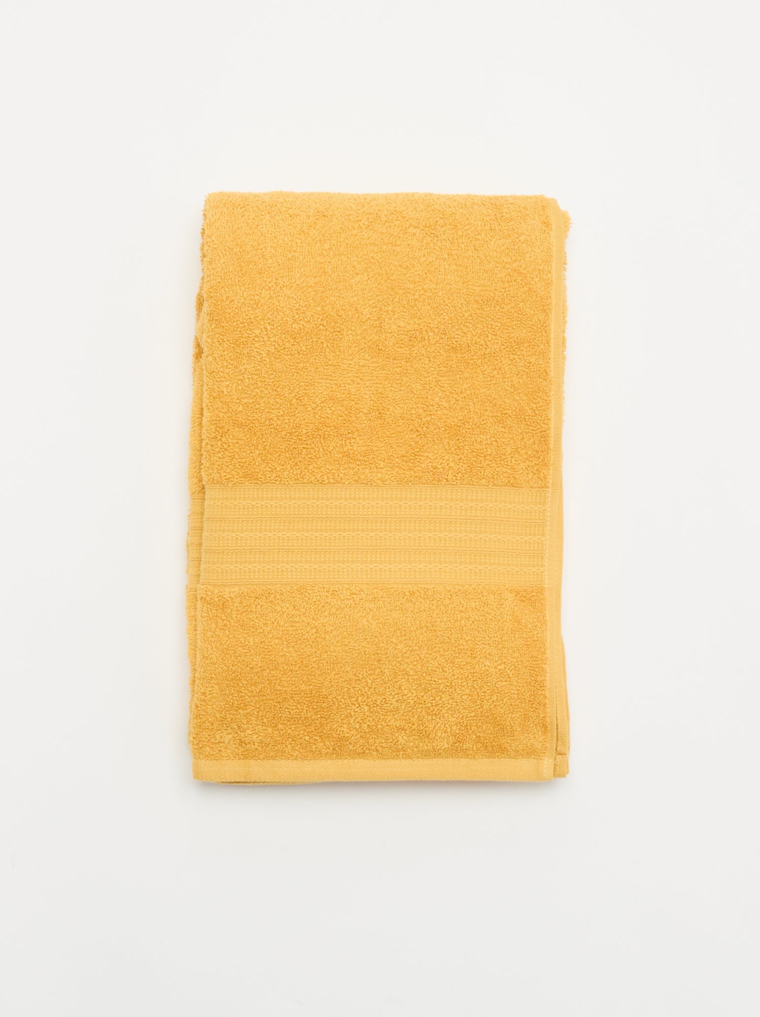 Maxi drap de bain 90 x 150 cm - Jaune (ZC279_18)