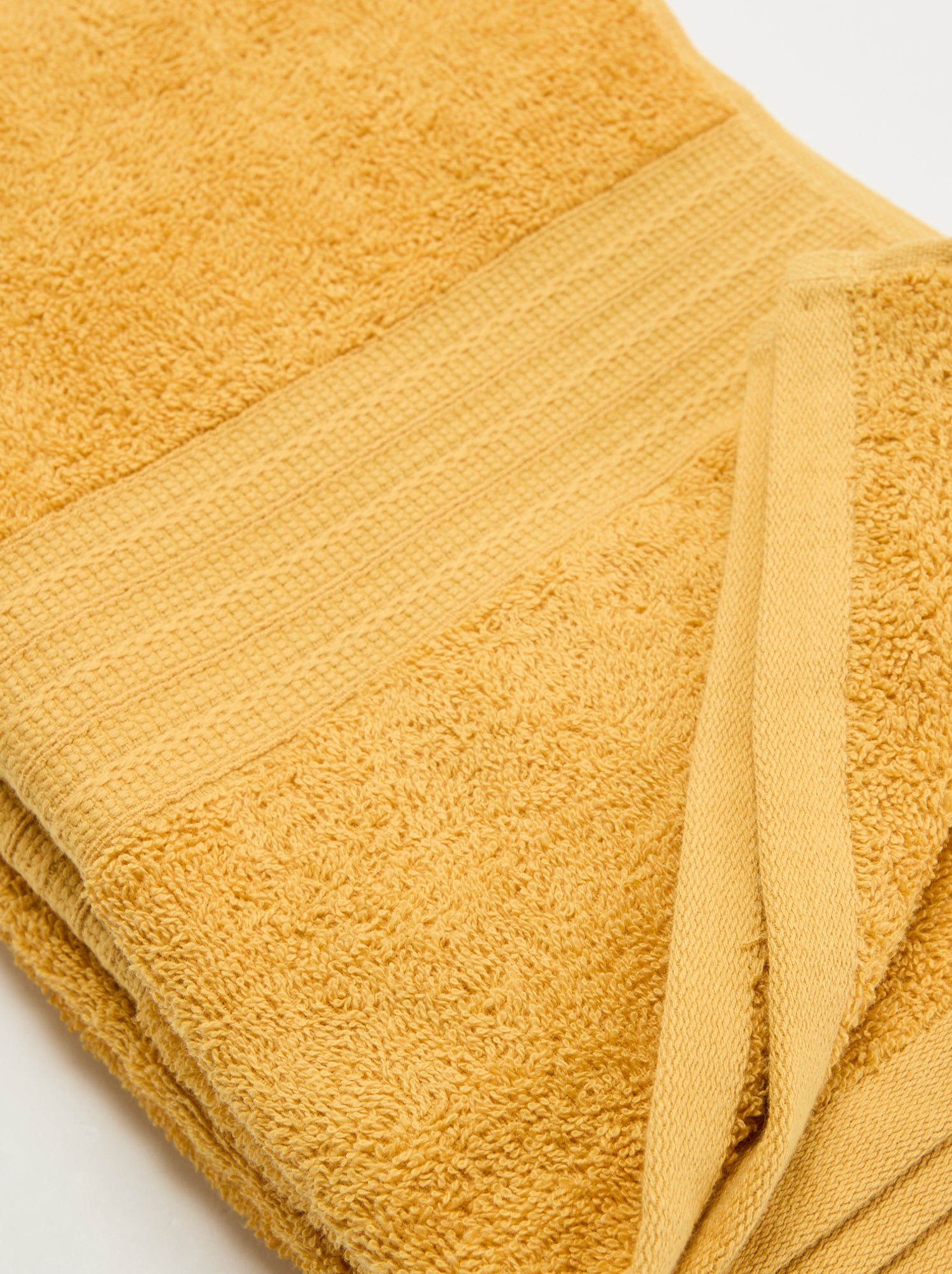 Maxi drap de bain 90 x 150 cm - Jaune (ZC279_18)