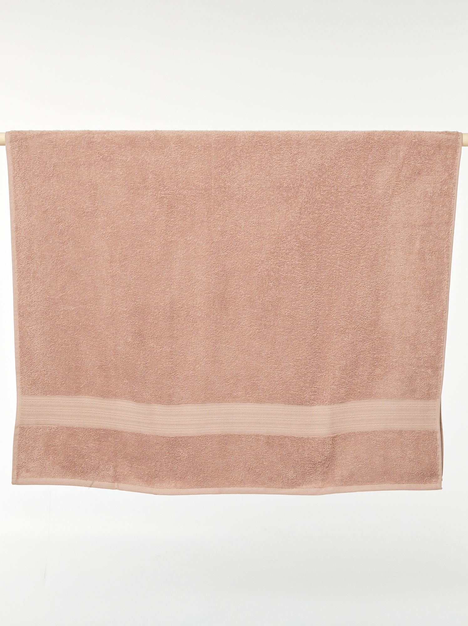 Maxi drap de bain 90 x 150 cm - rose sable