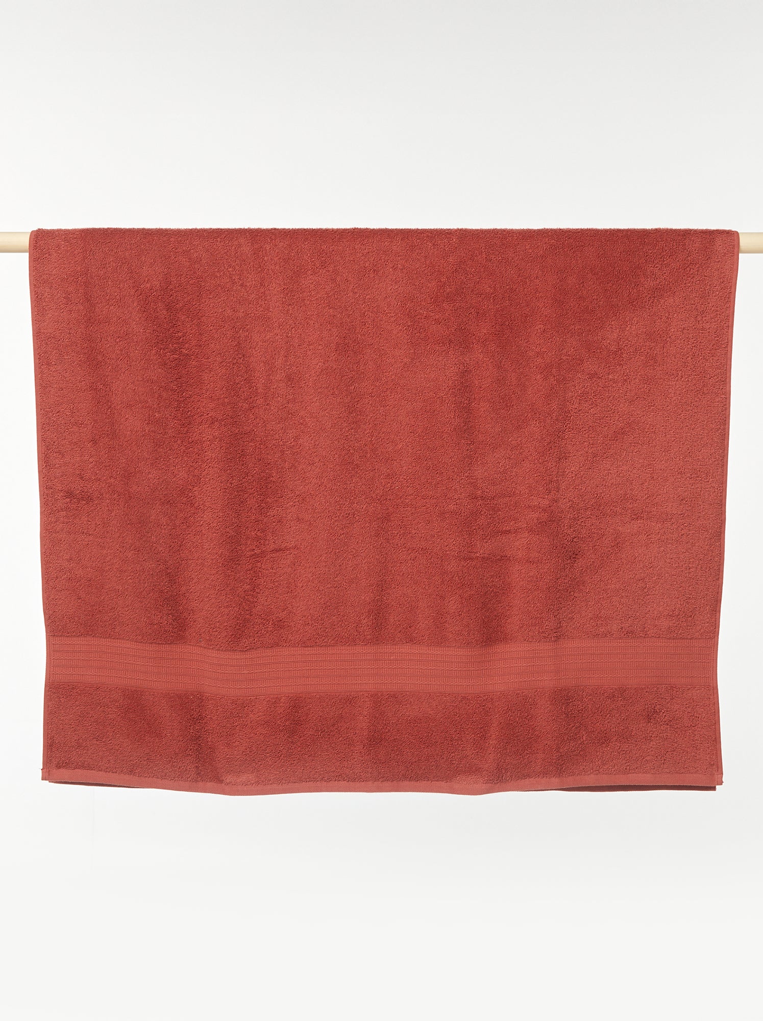 Maxi drap de bain 90 x 150 cm - terracotta