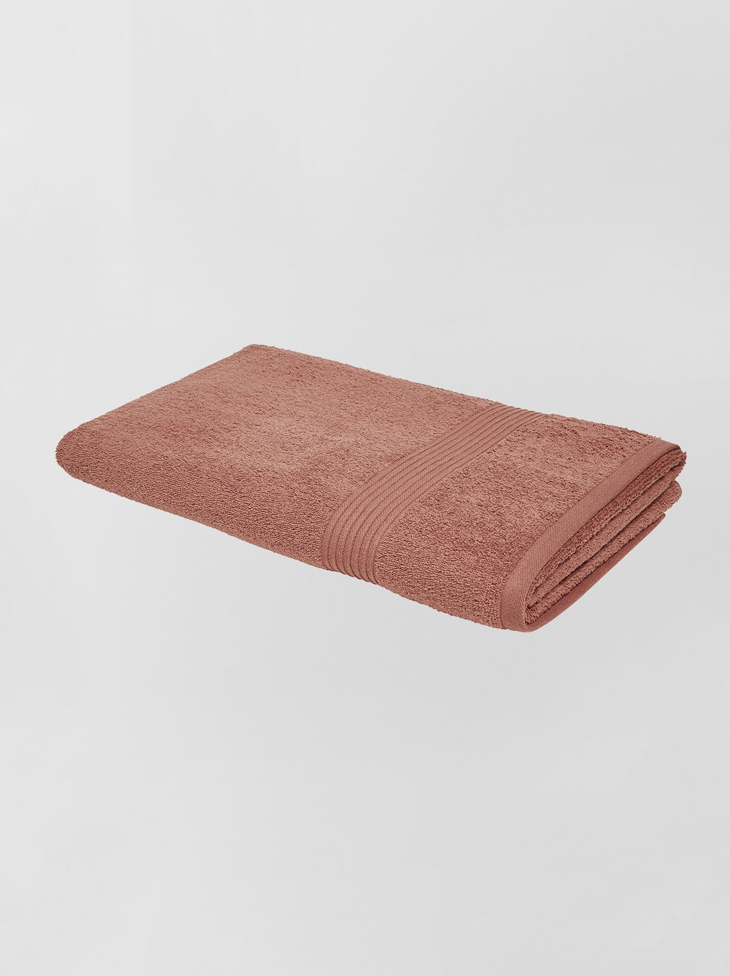 Maxi drap de bain 90 x 150 cm - terracotta