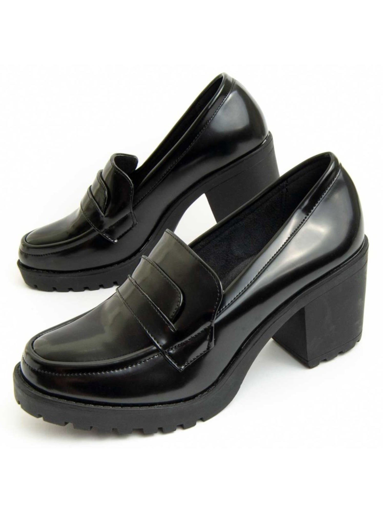 Mocassin à Talon Matériel Synthétique Montevita - Noir