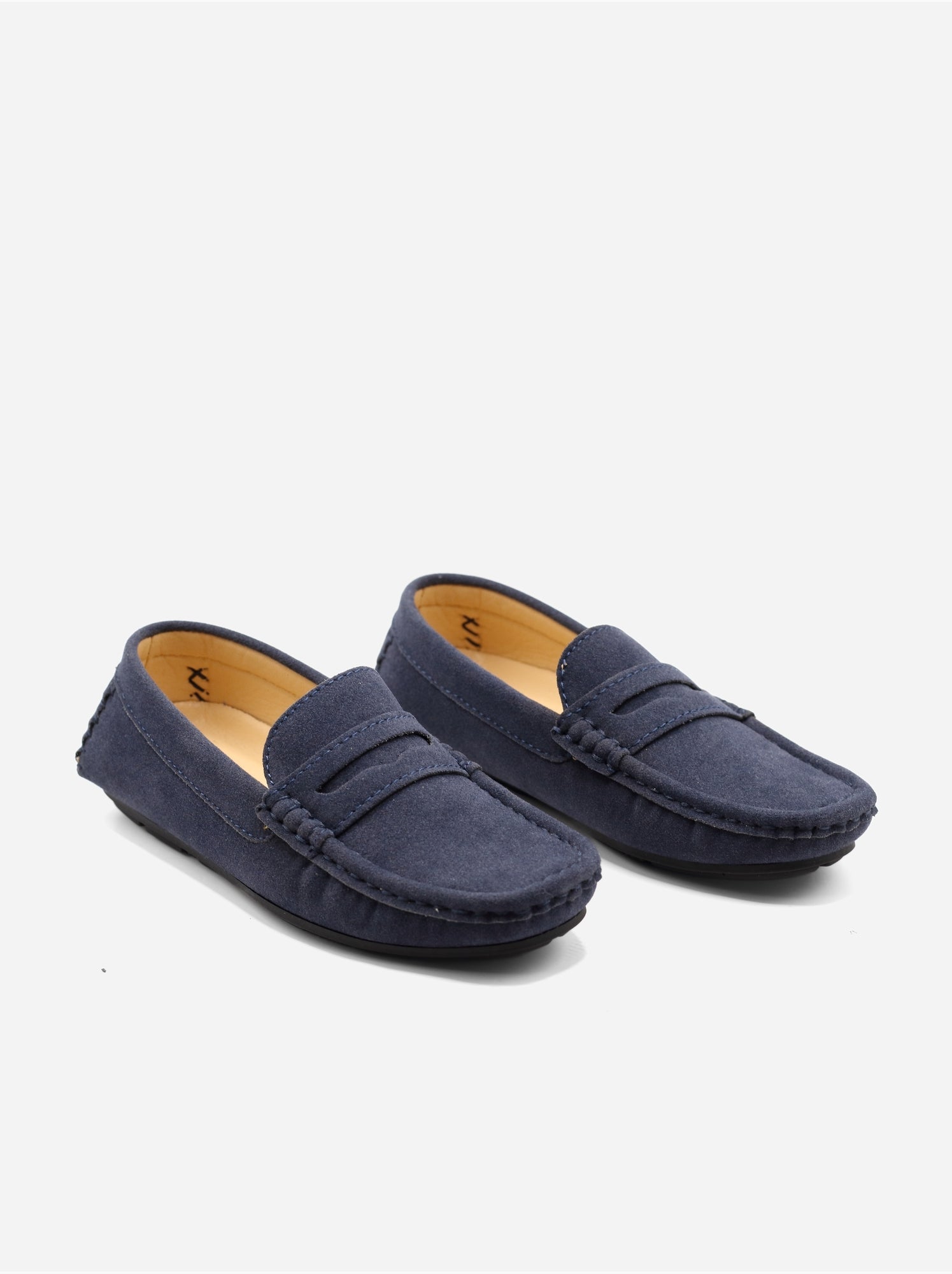 Mocassins à enfiler - Bleu foncé