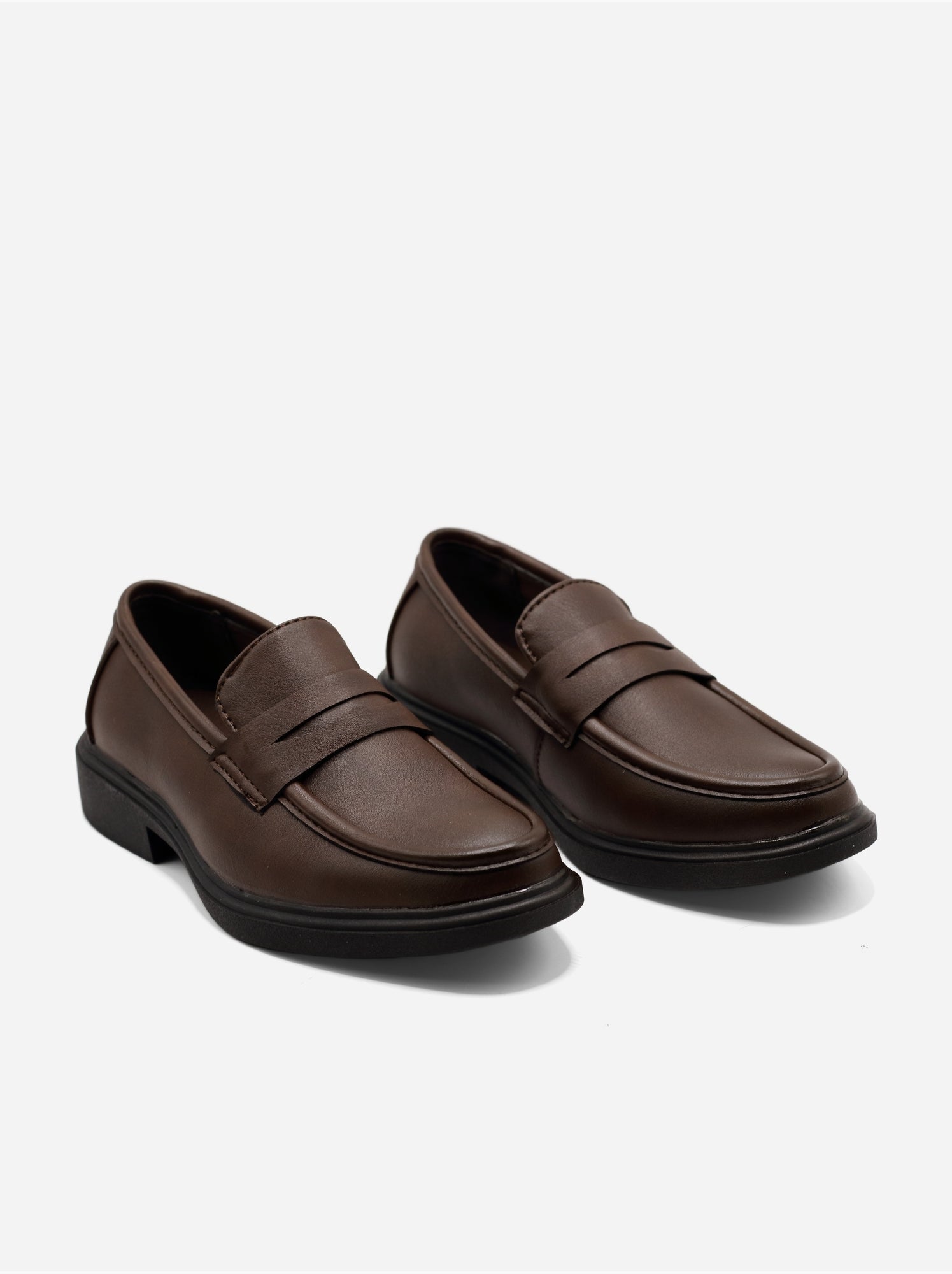 Mocassins à enfiler - Marron