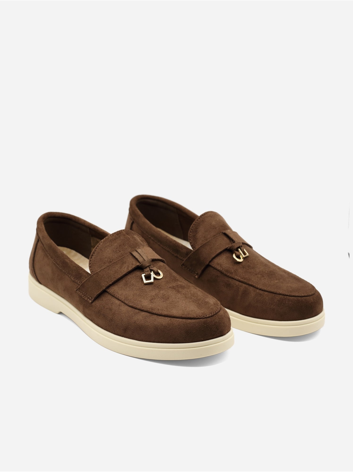 Mocassins à enfiler - Marron