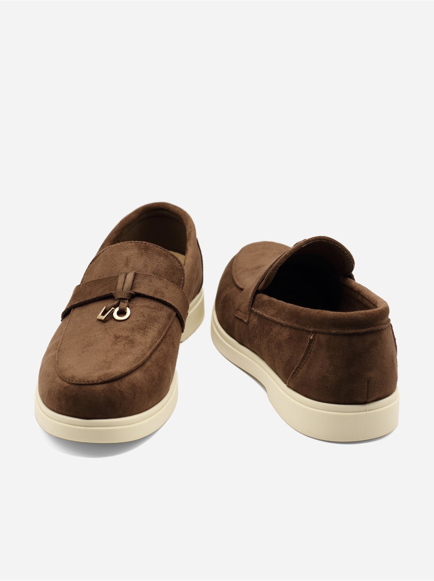 Mocassins à enfiler - Marron