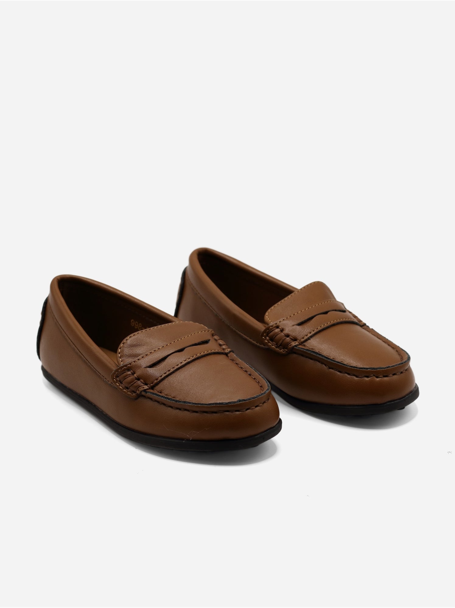 Mocassins à enfiler - Marron