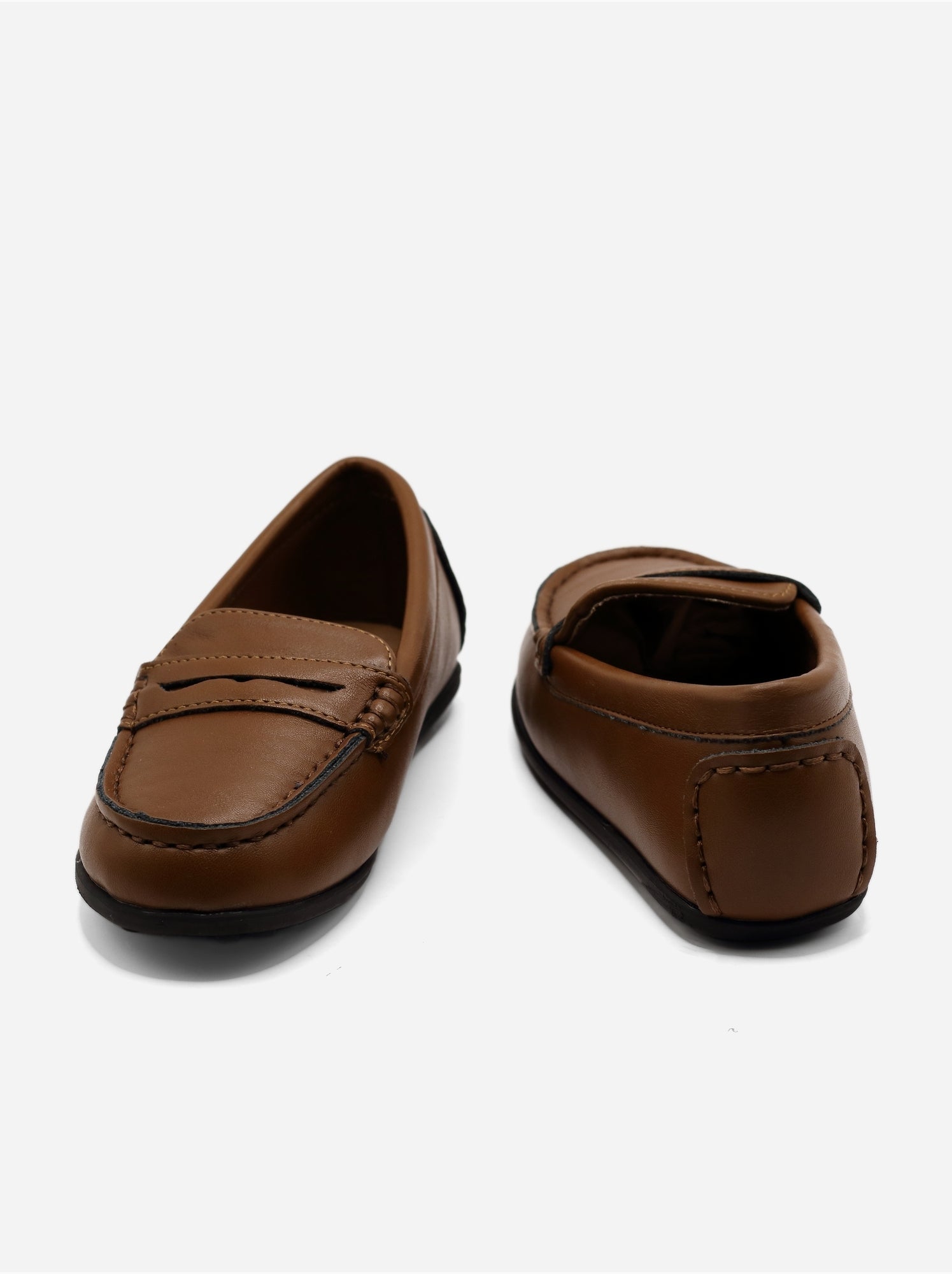 Mocassins à enfiler - Marron