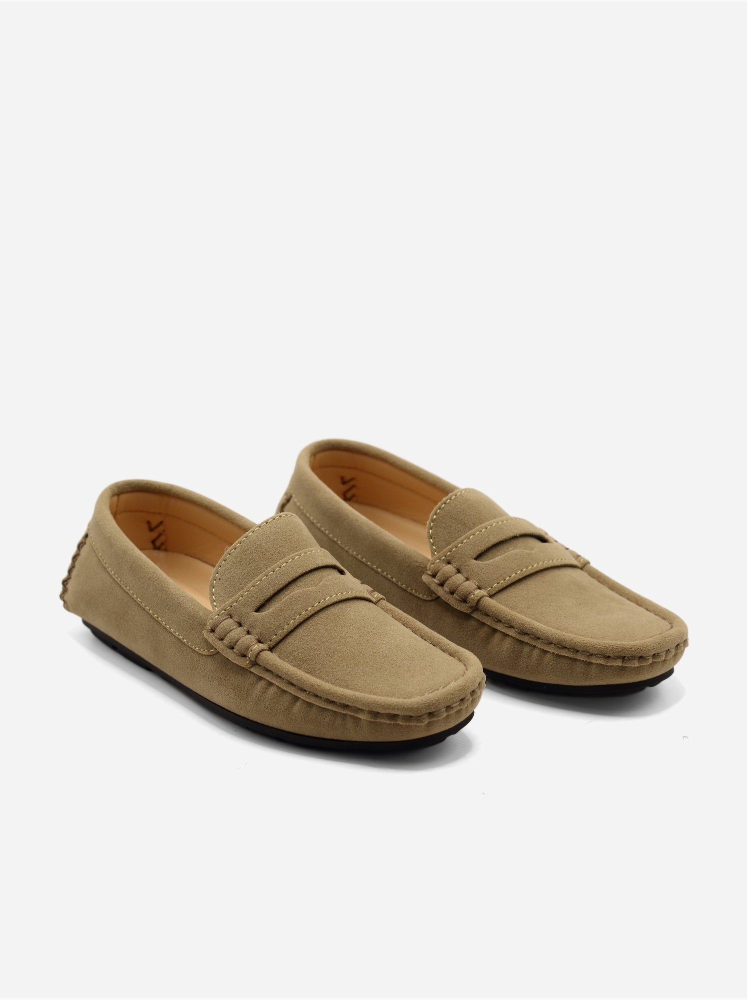 Mocassins à enfiler - Taupe