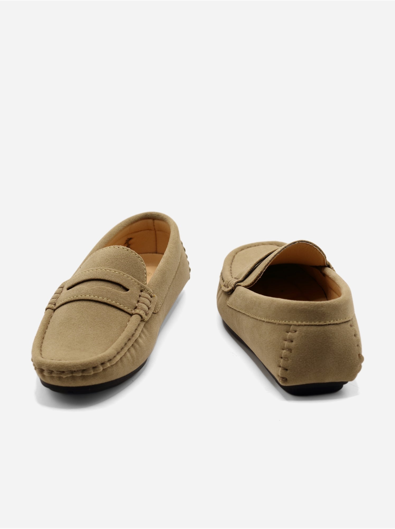 Mocassins à enfiler - Taupe