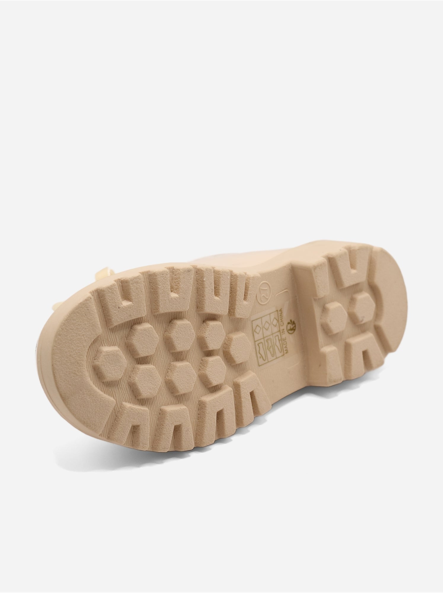 Mocassins à finition brillante - Crème