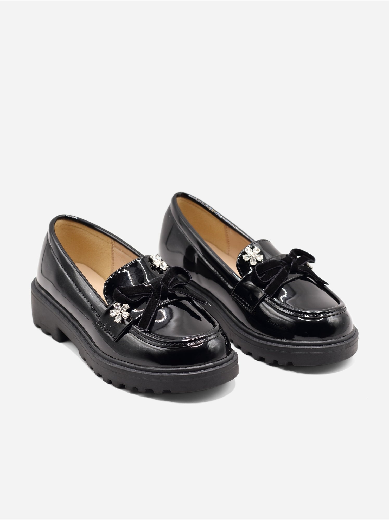 Mocassins à finition brillante - Noir