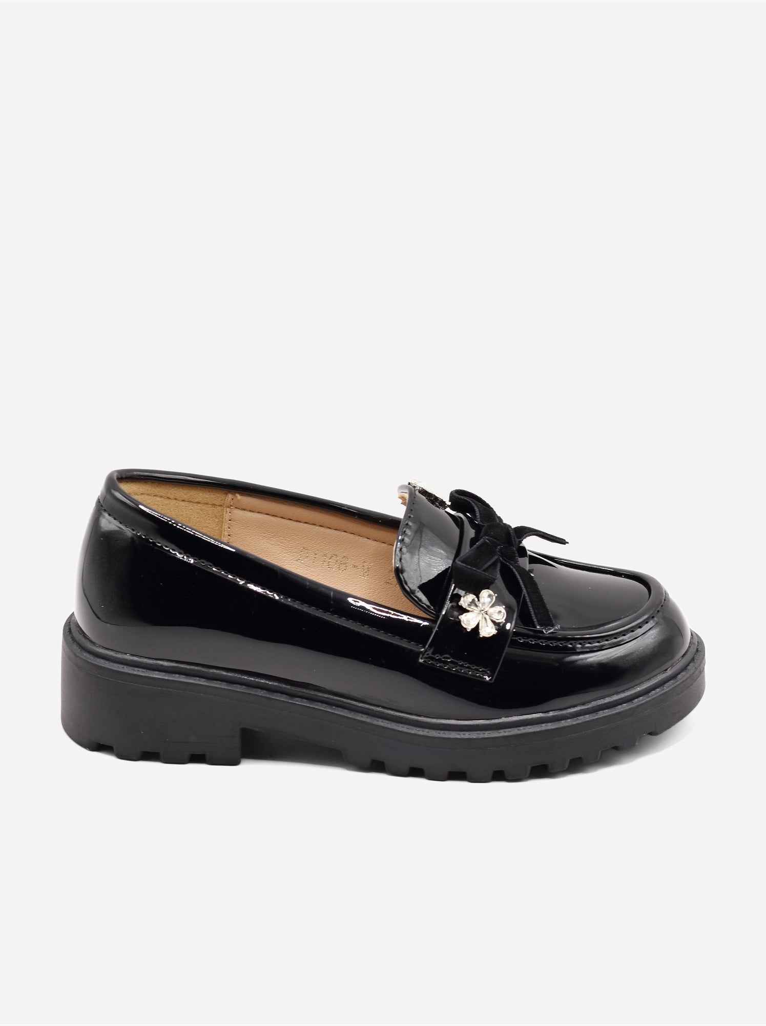 Mocassins à finition brillante - Noir