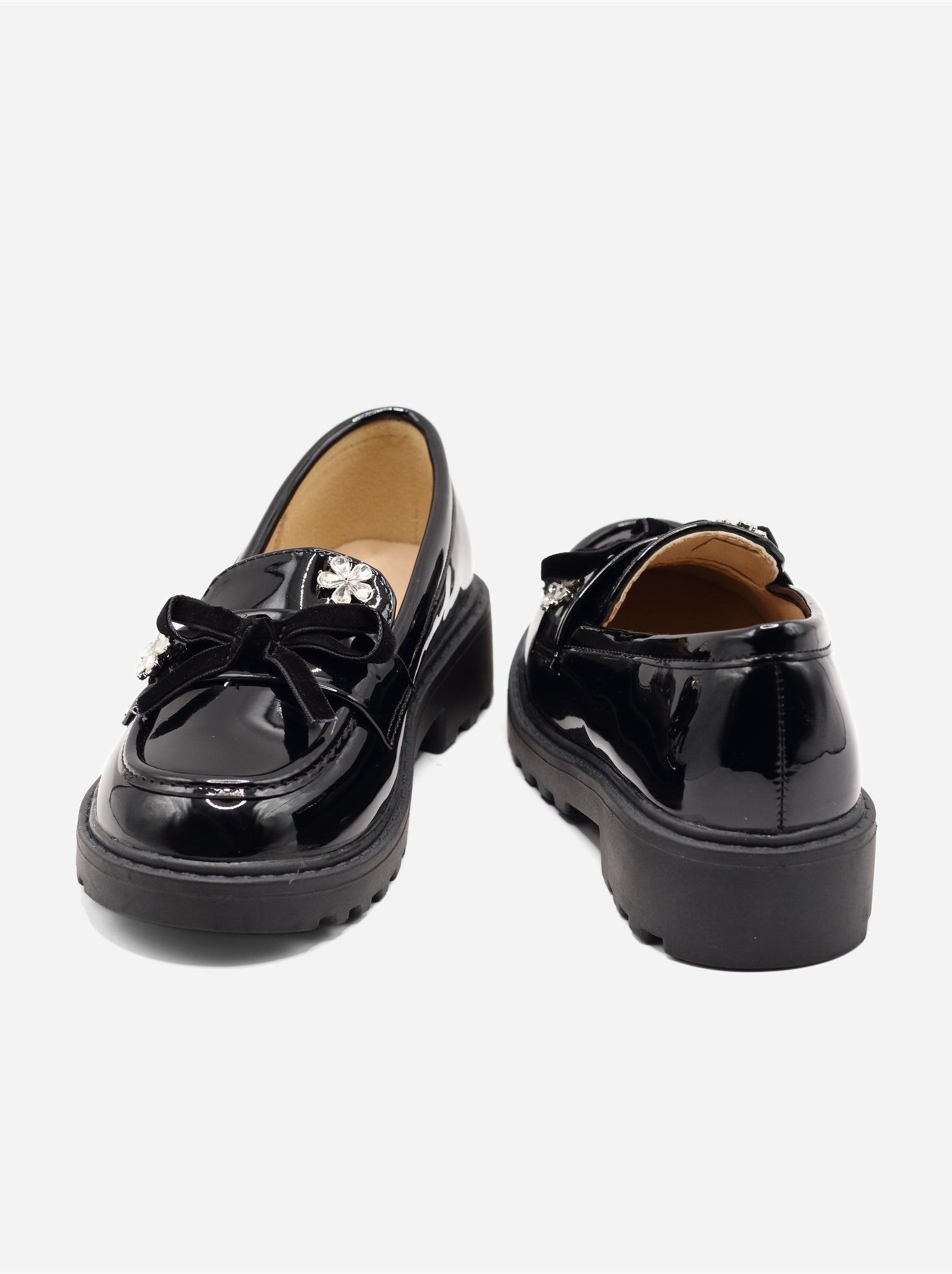 Mocassins à finition brillante - Noir