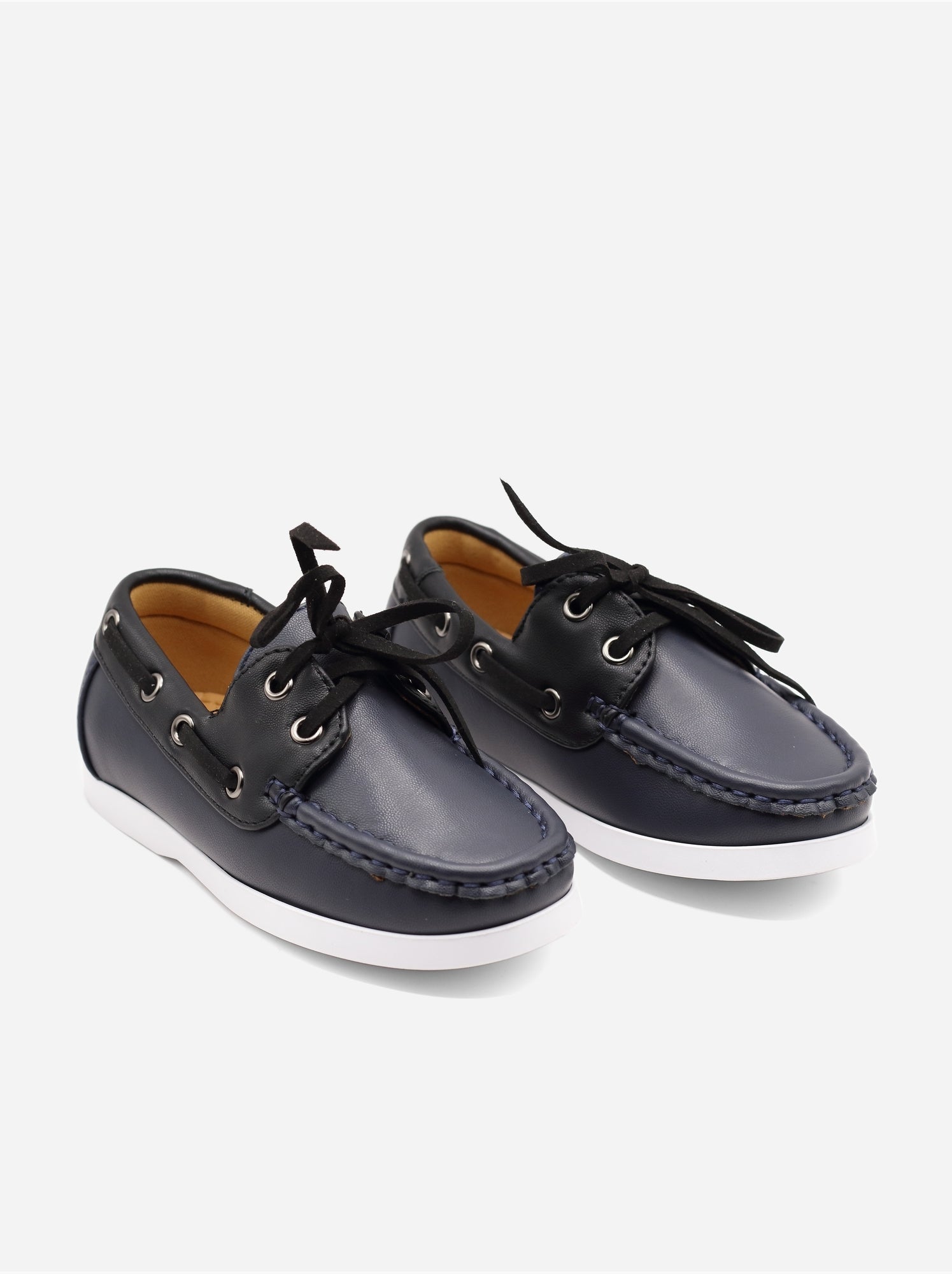 Mocassins a lacets - Bleu foncé