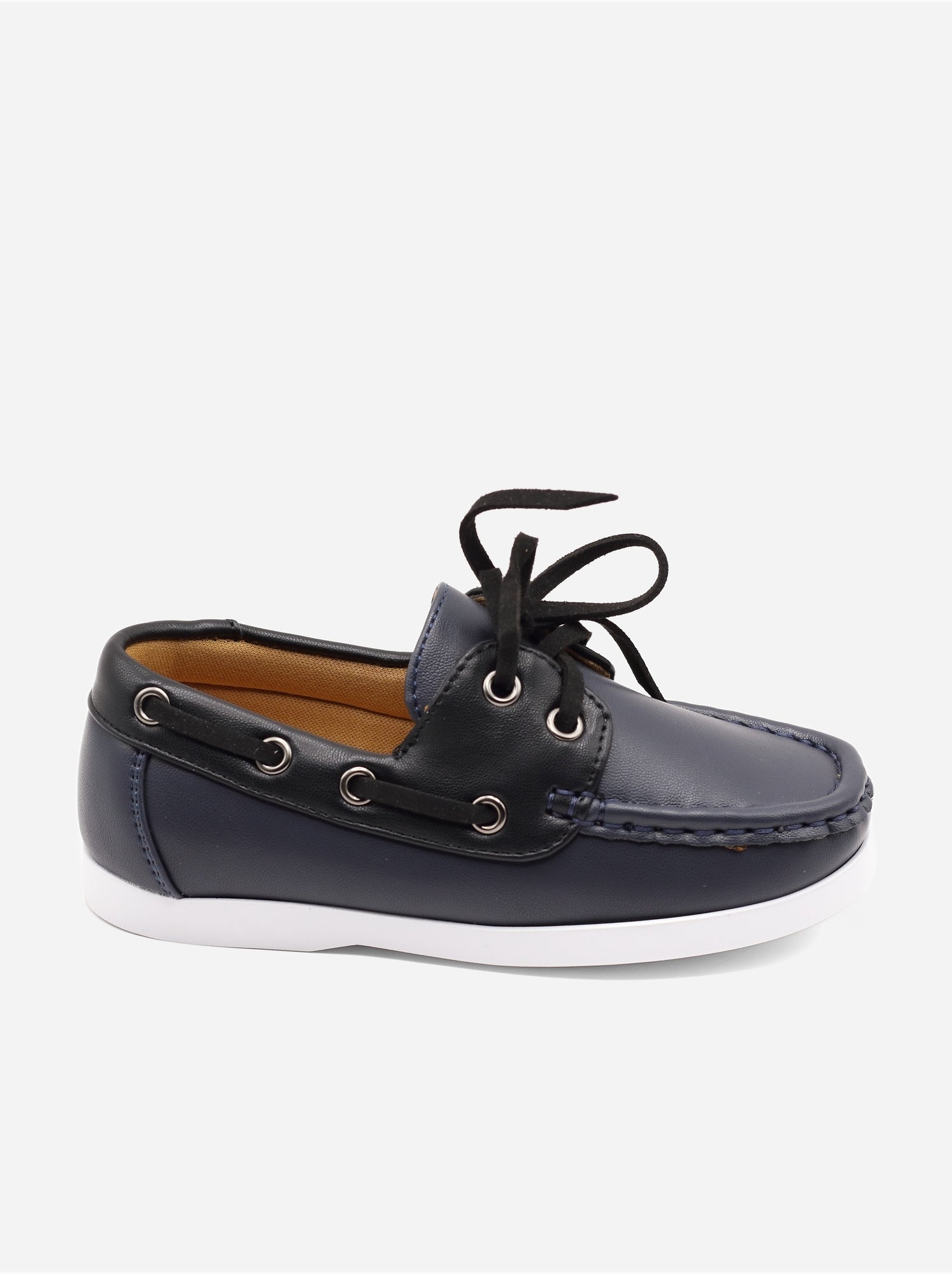 Mocassins a lacets - Bleu foncé