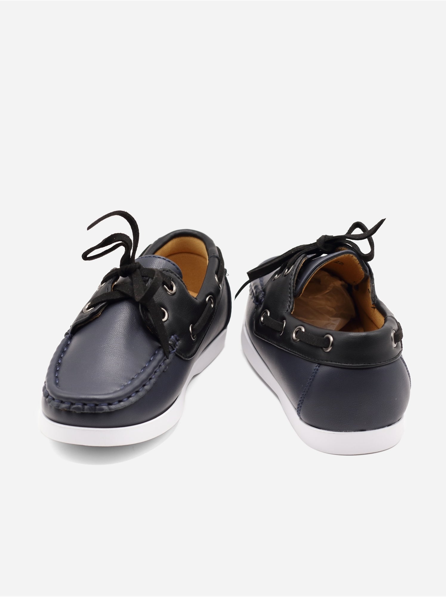 Mocassins a lacets - Bleu foncé