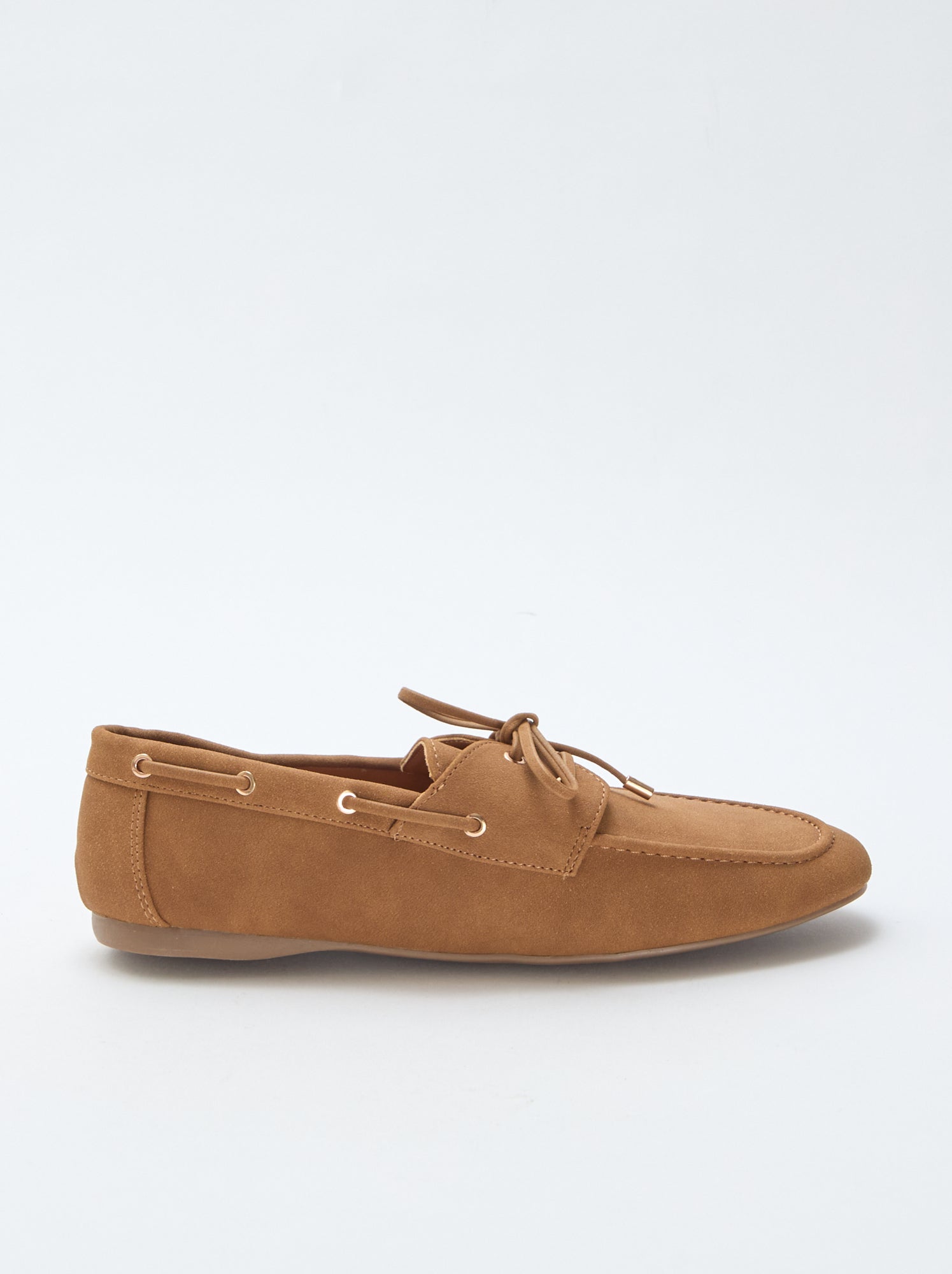 Mocassins à lacets - Marron
