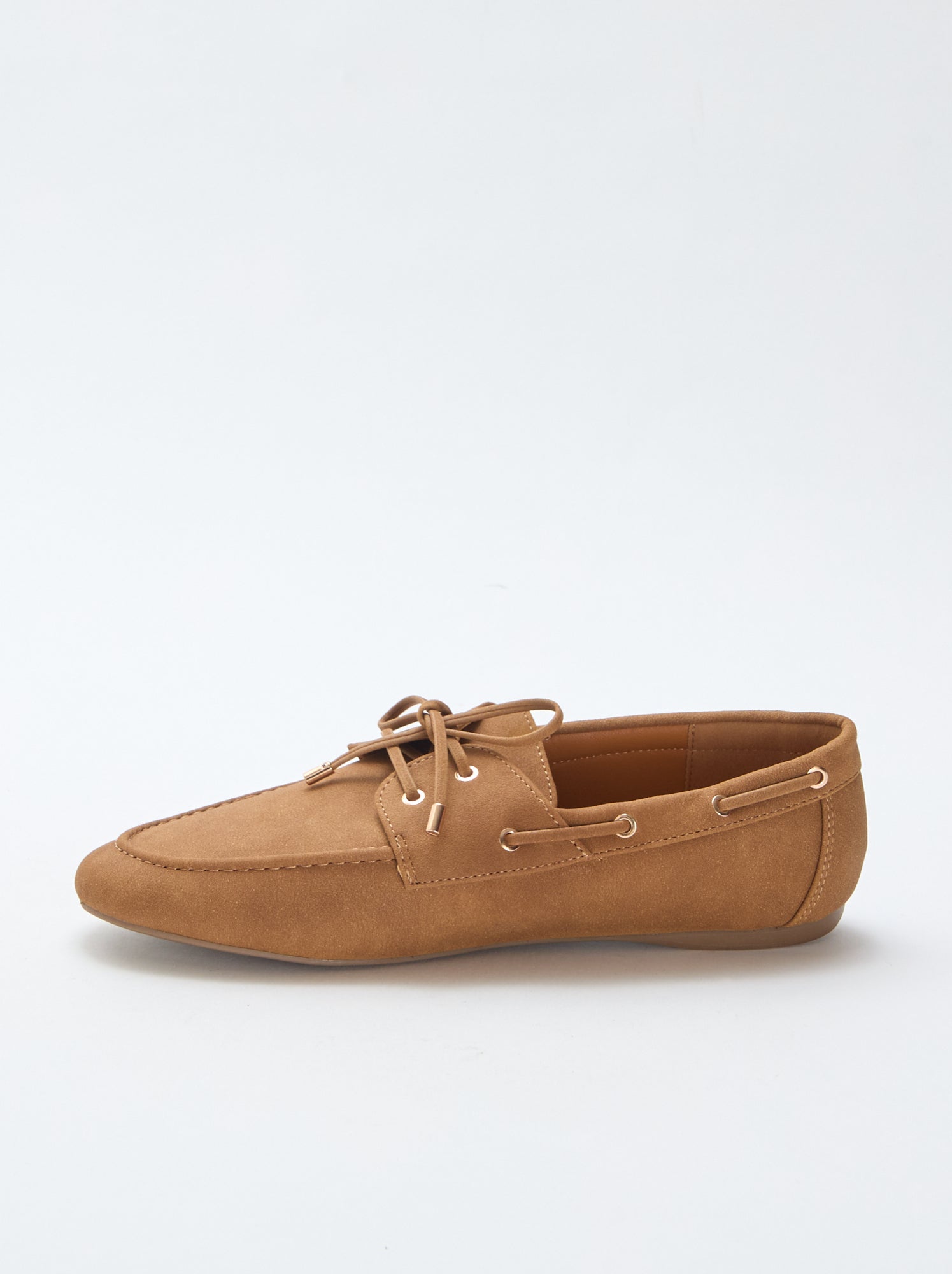 Mocassins à lacets - Marron