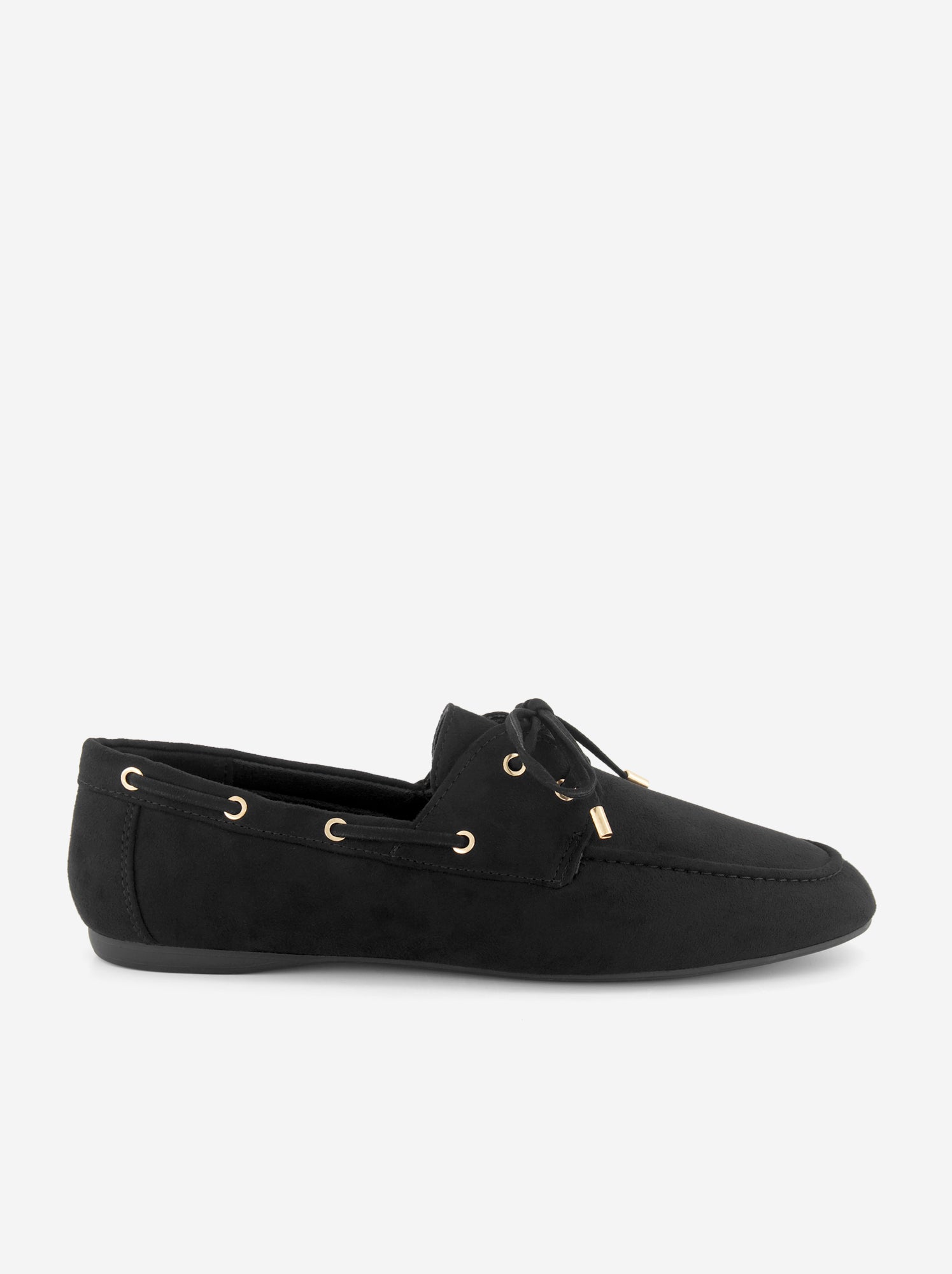 Mocassins à lacets - Noir