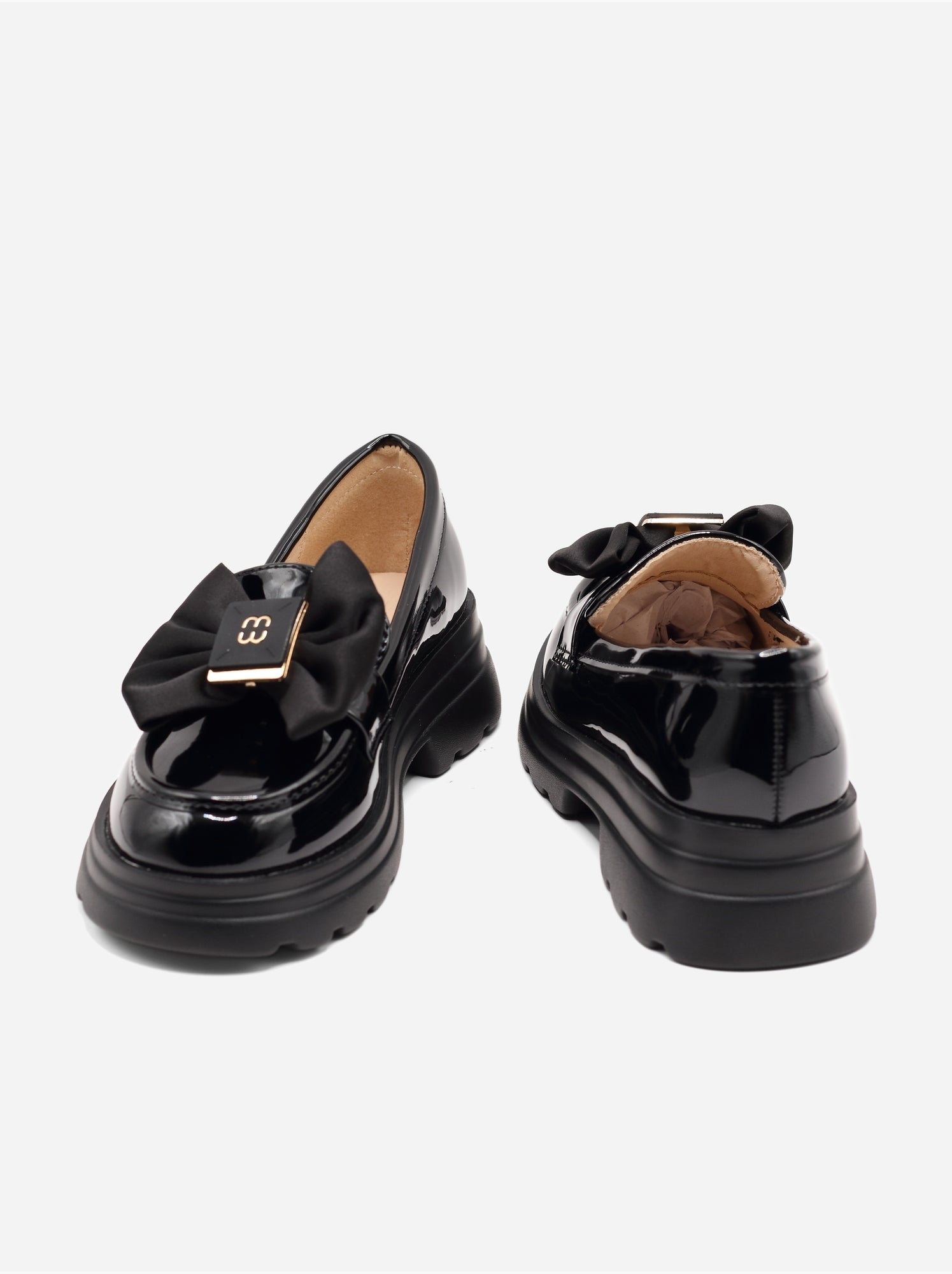 Mocassins à noeuds - Noir