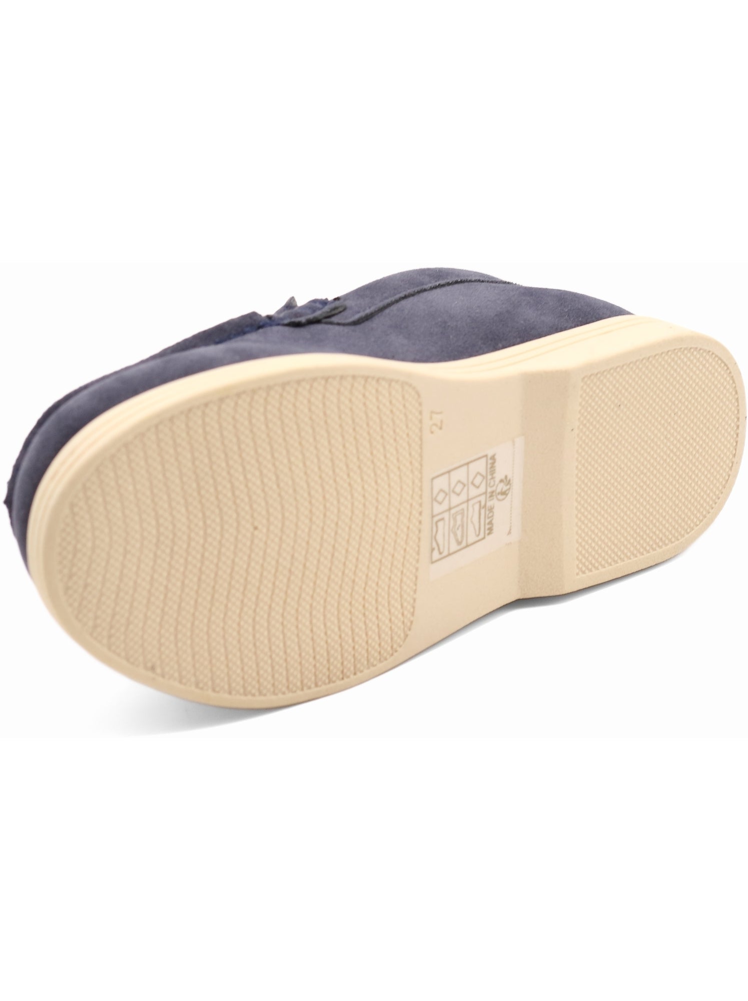 Mocassins effet daim - Bleu foncé