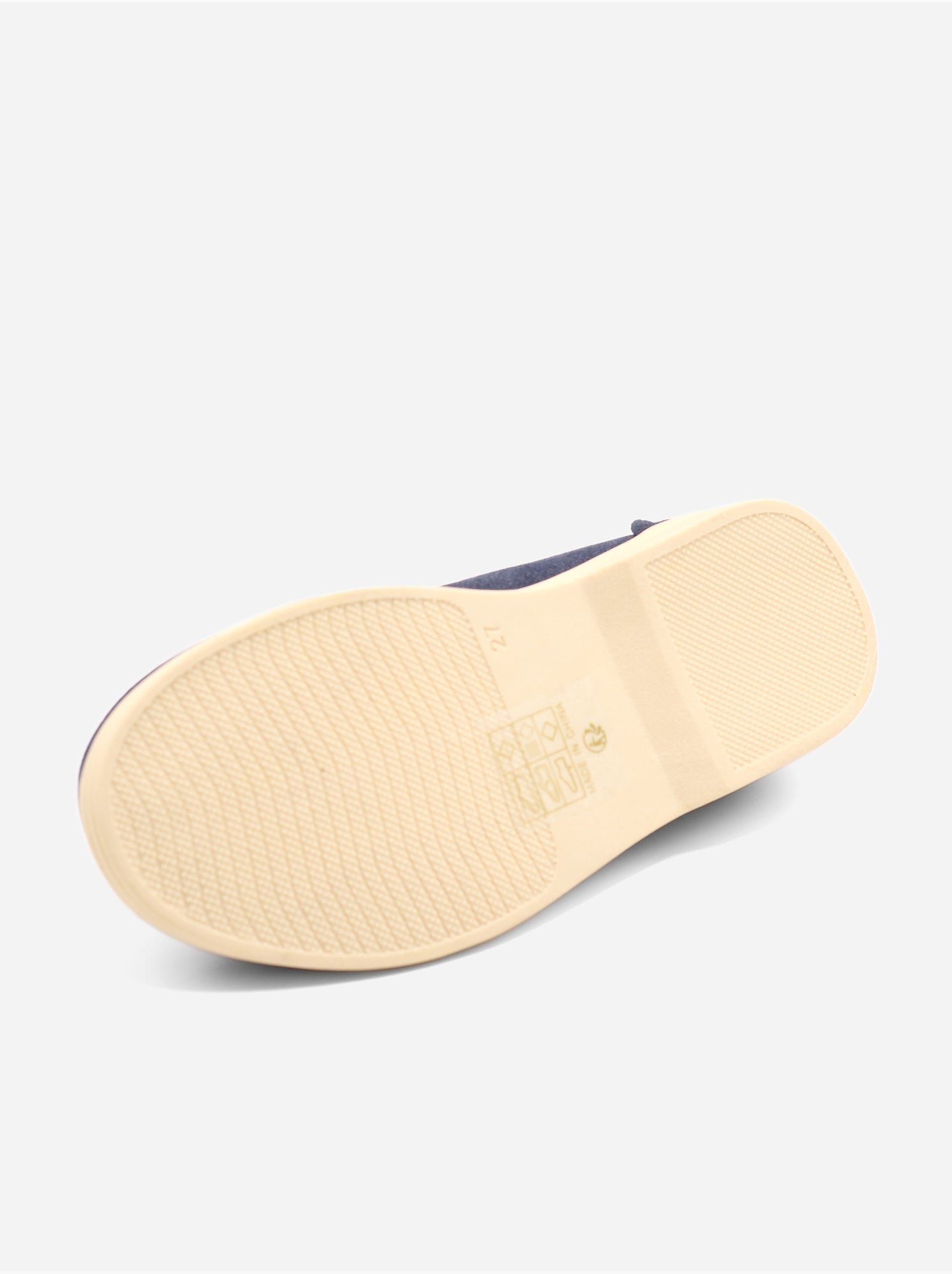 Mocassins effet daim - Bleu foncé