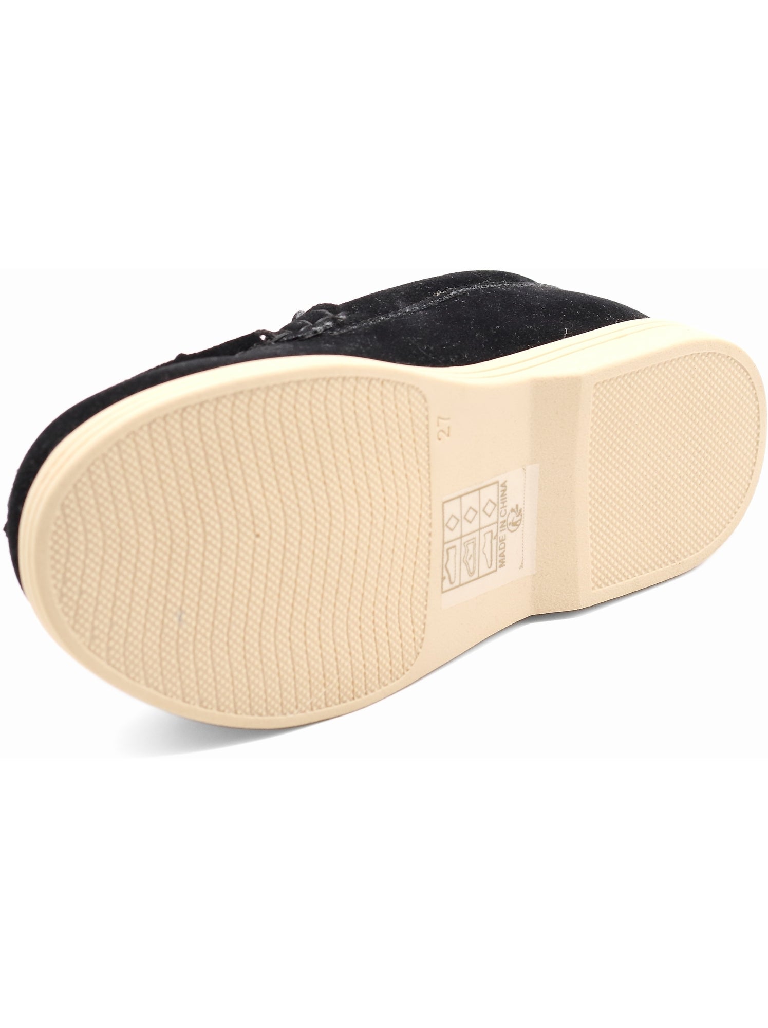 Mocassins effet daim - Noir