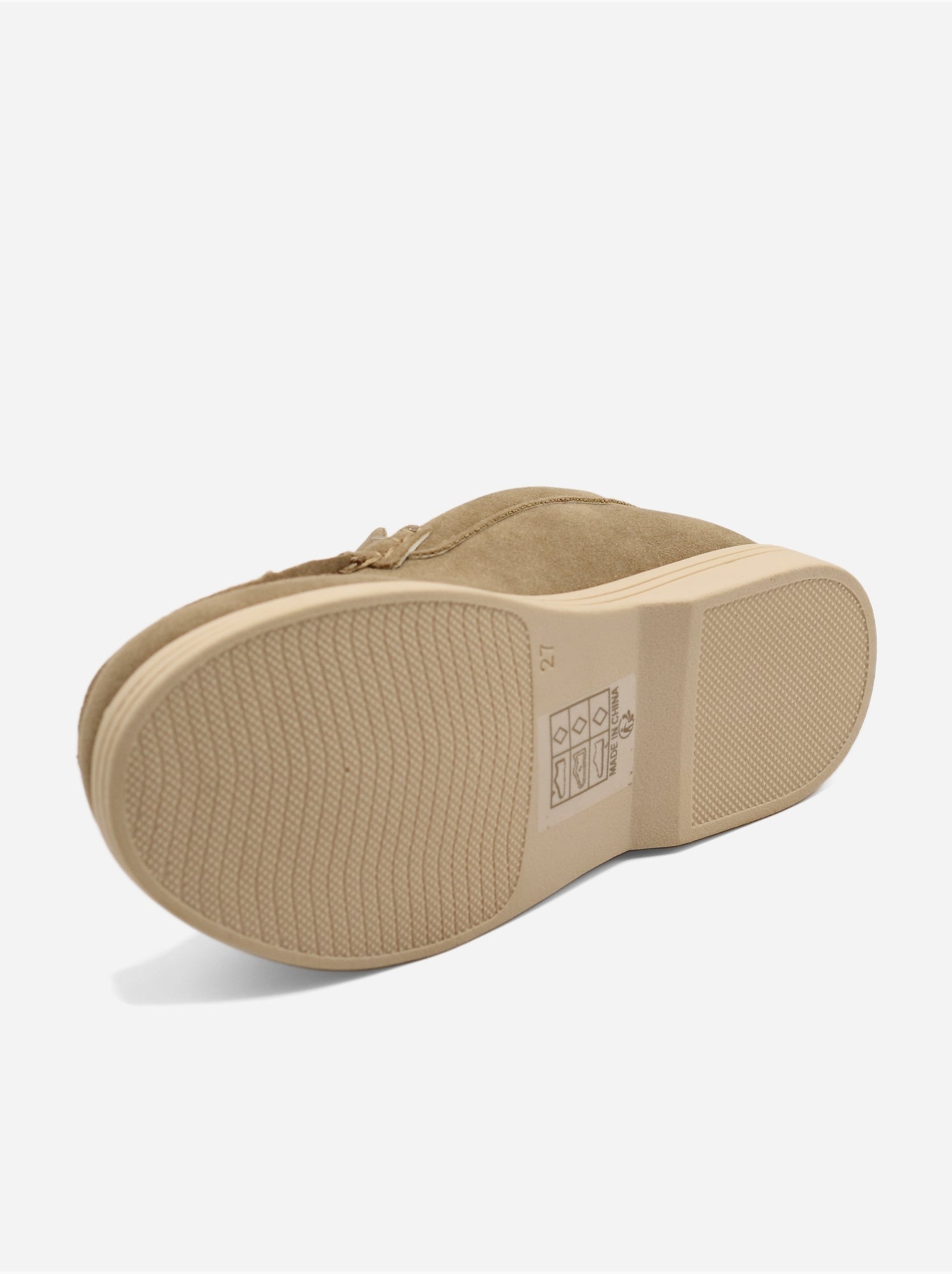 Mocassins effet daim - Taupe