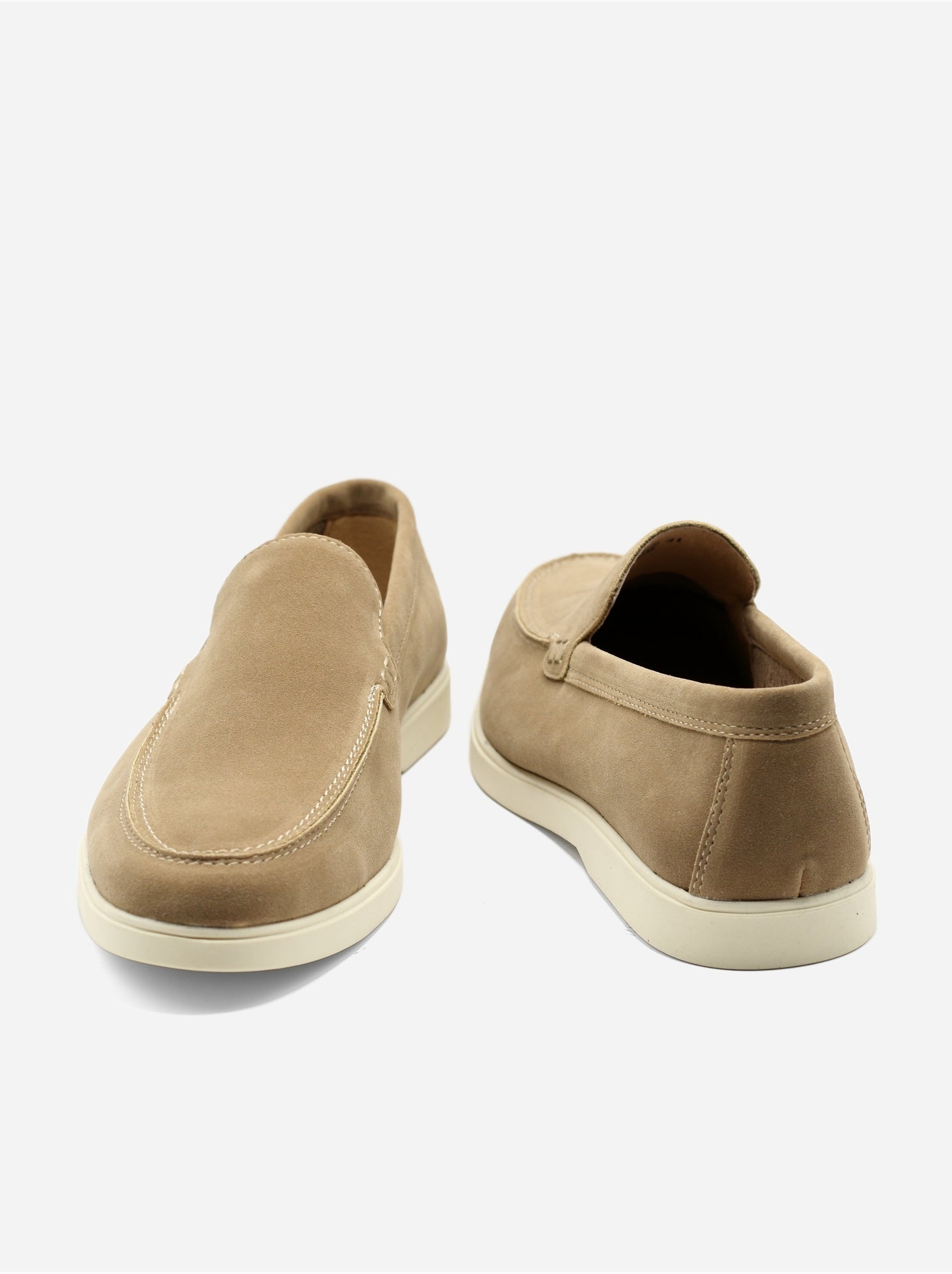 Mocassins en cuir - Uomo - Beige