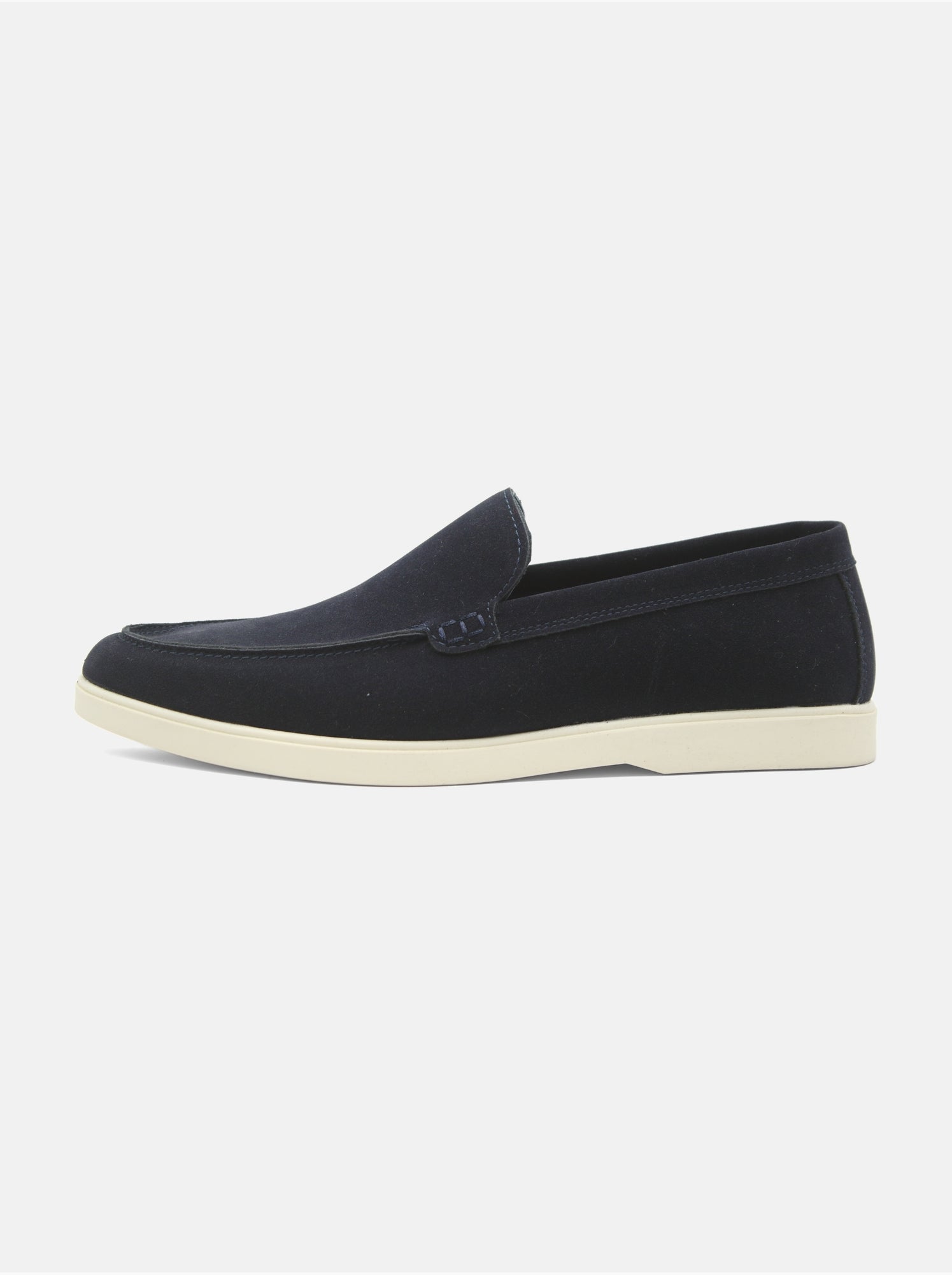 Mocassins en cuir - Uomo - Bleu foncé