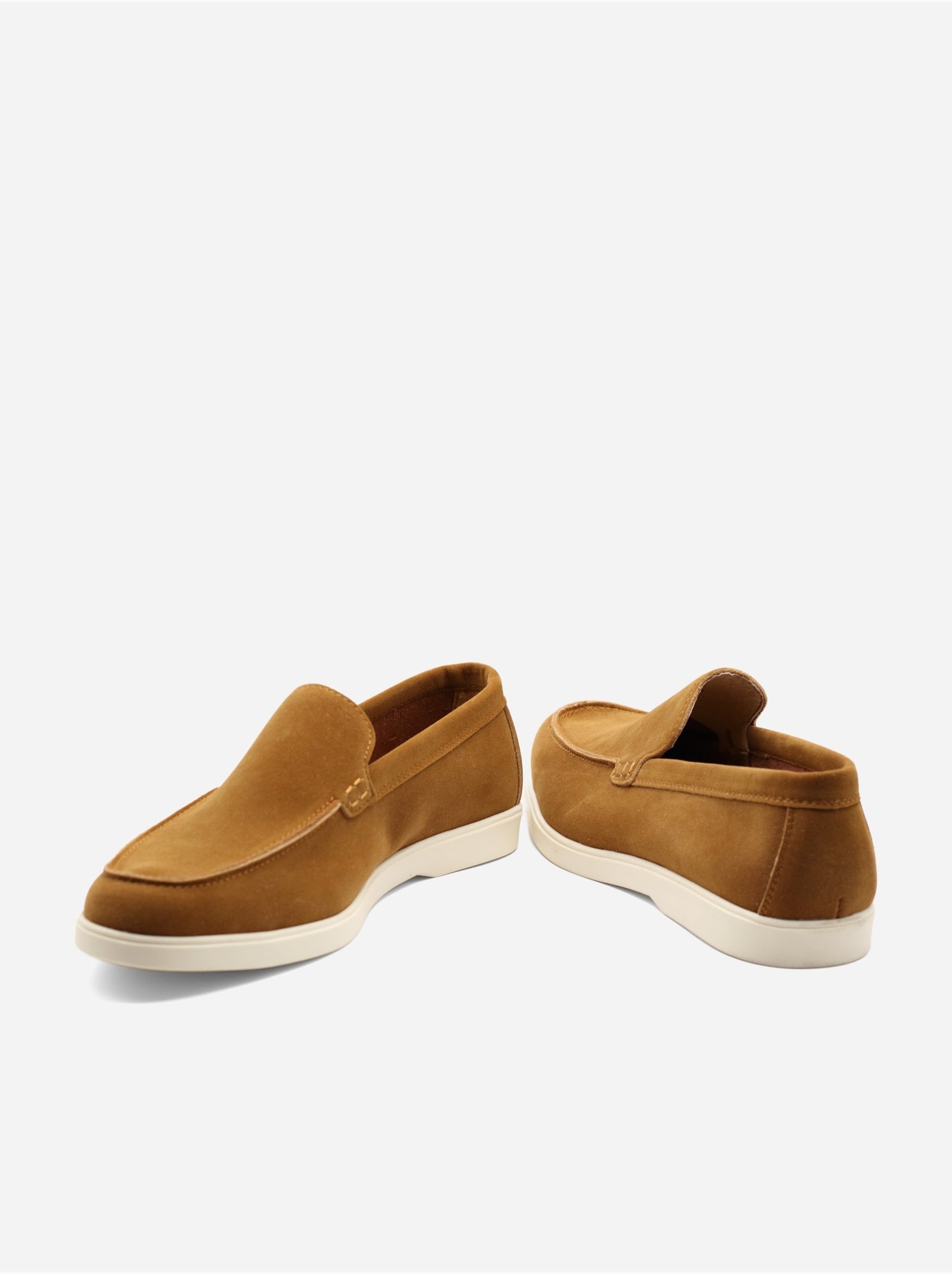 Mocassins en cuir - Uomo - Camel