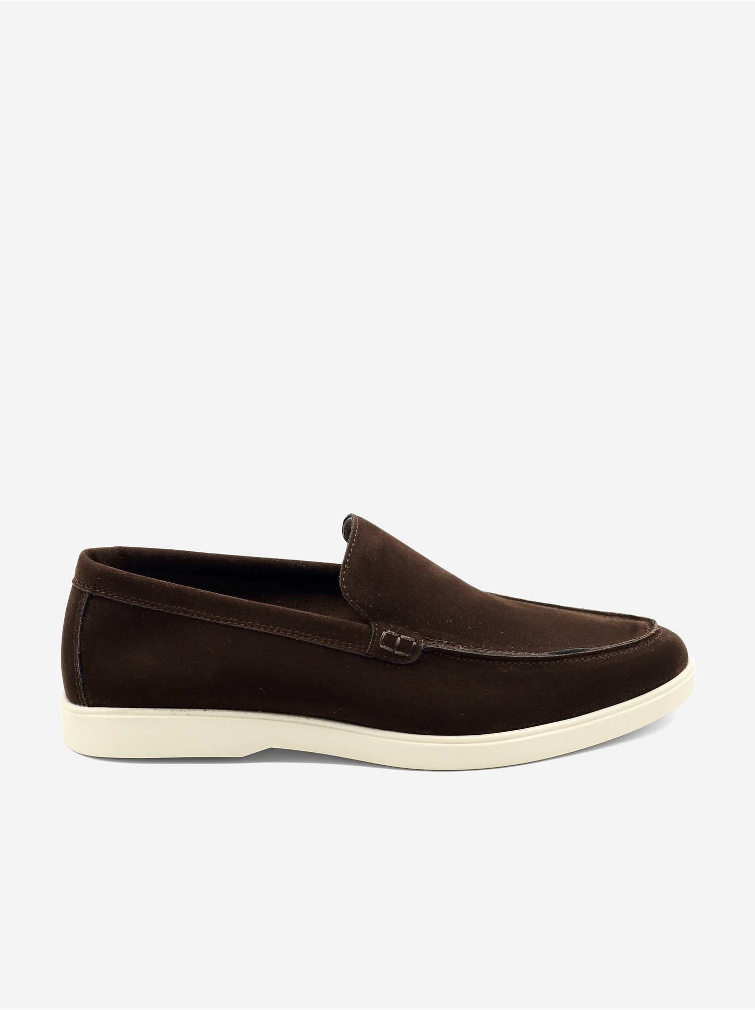 Mocassins en cuir - Uomo - Marron foncé