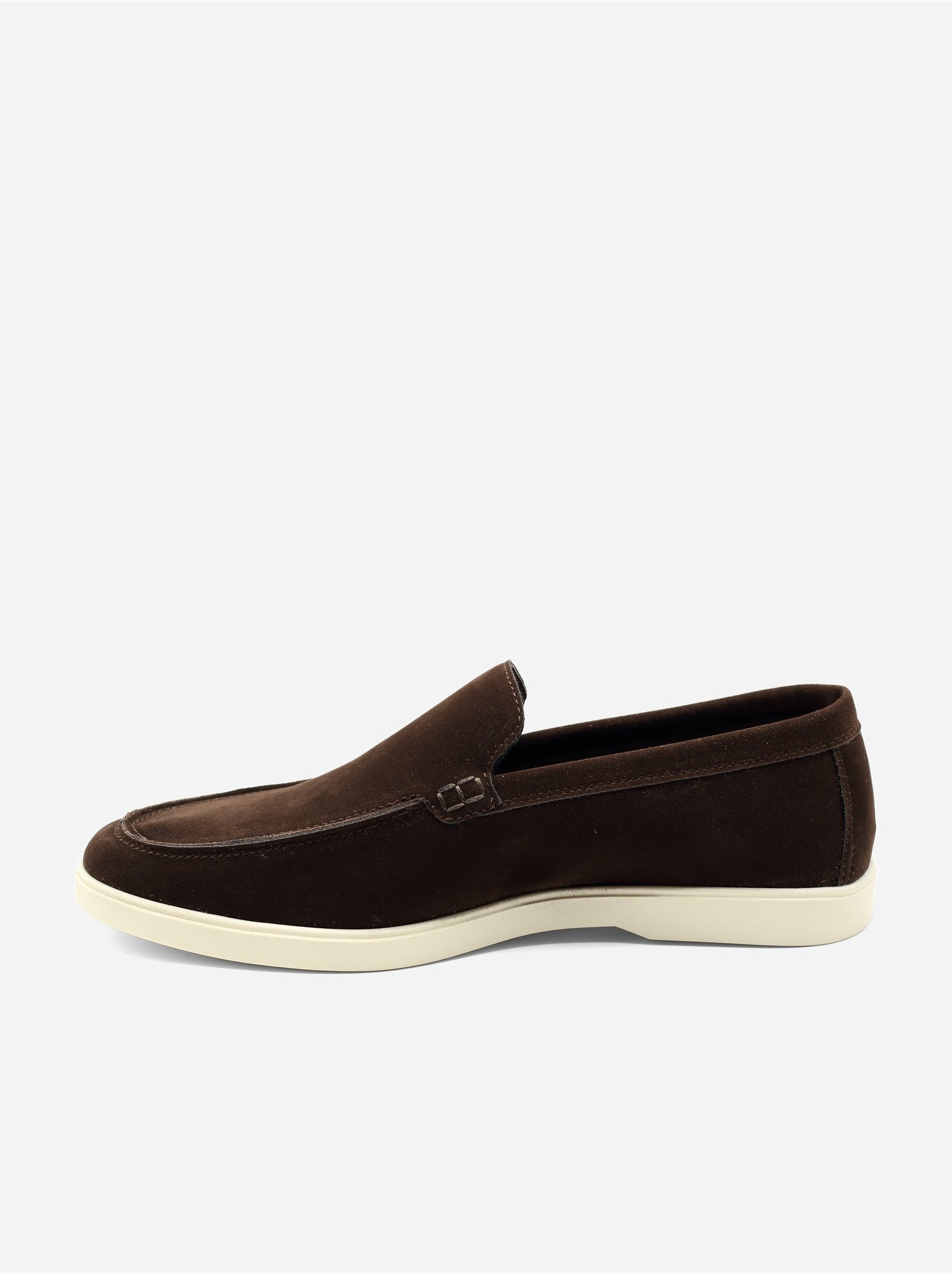 Mocassins en cuir - Uomo - Marron foncé