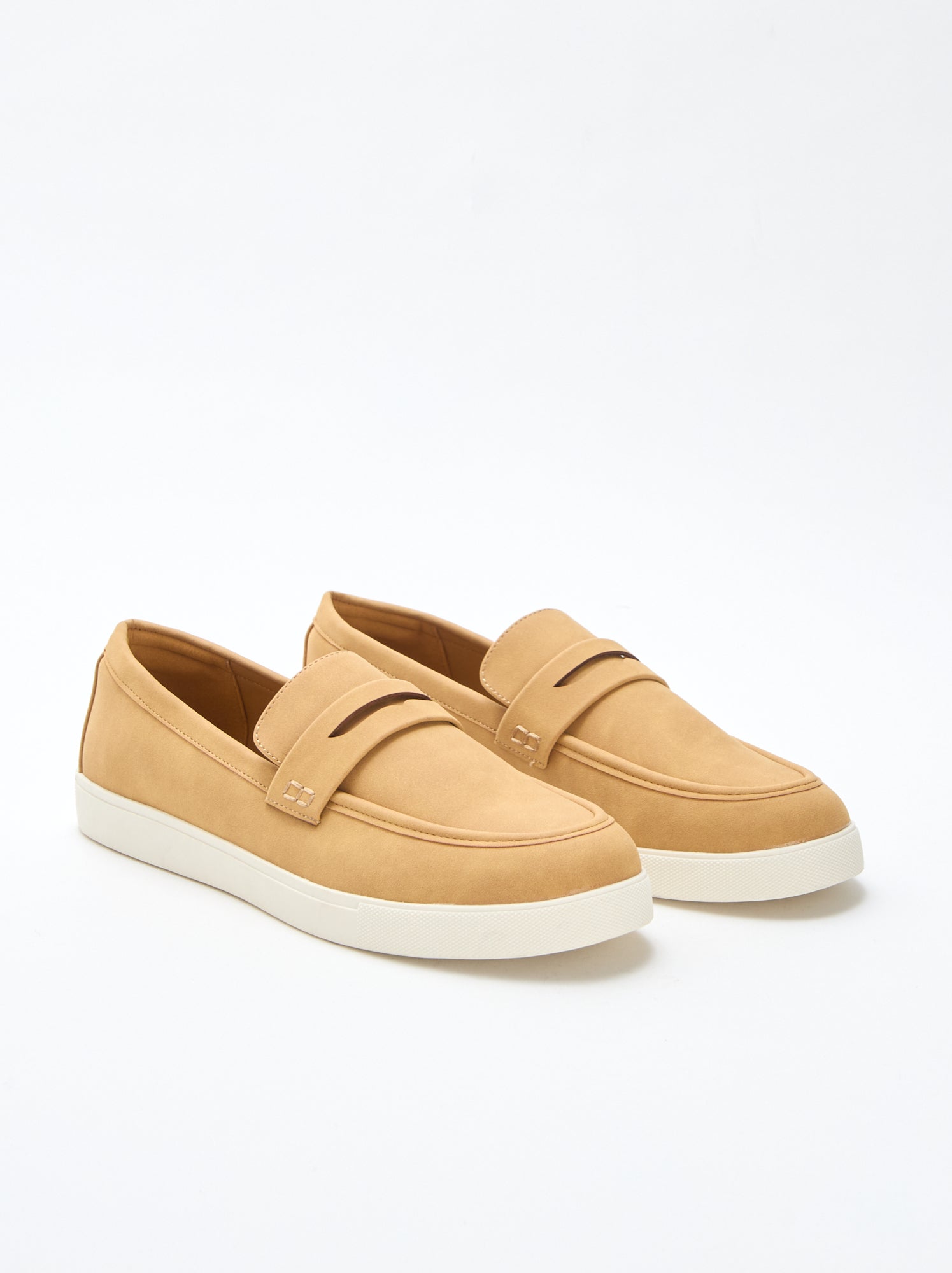 Mocassins en suédine - Marron