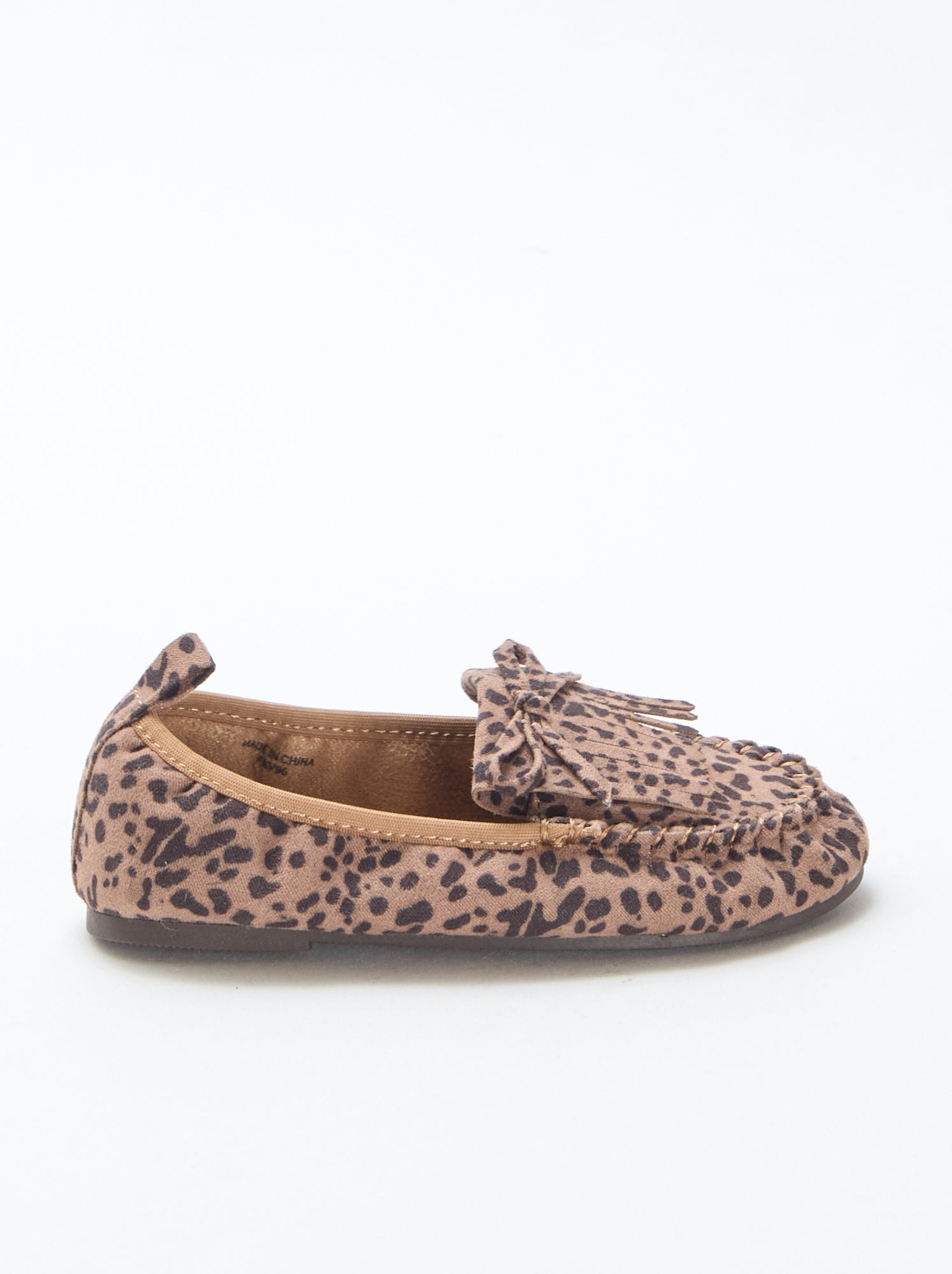 Mocassins léopard en suédine - Léopard