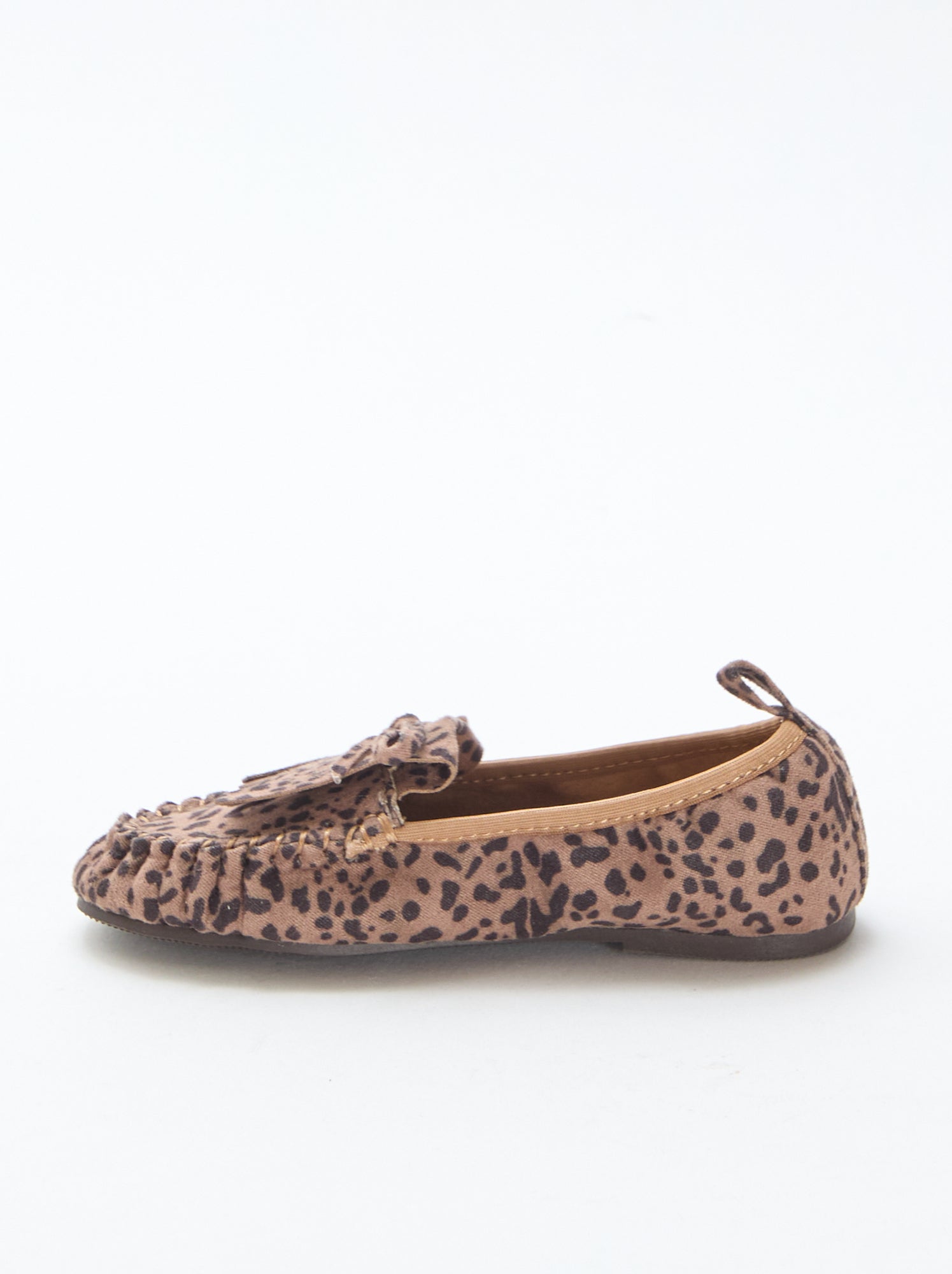 Mocassins léopard en suédine - Léopard