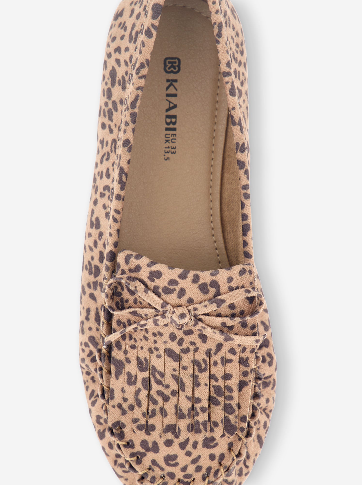 Mocassins léopard en suédine - Léopard