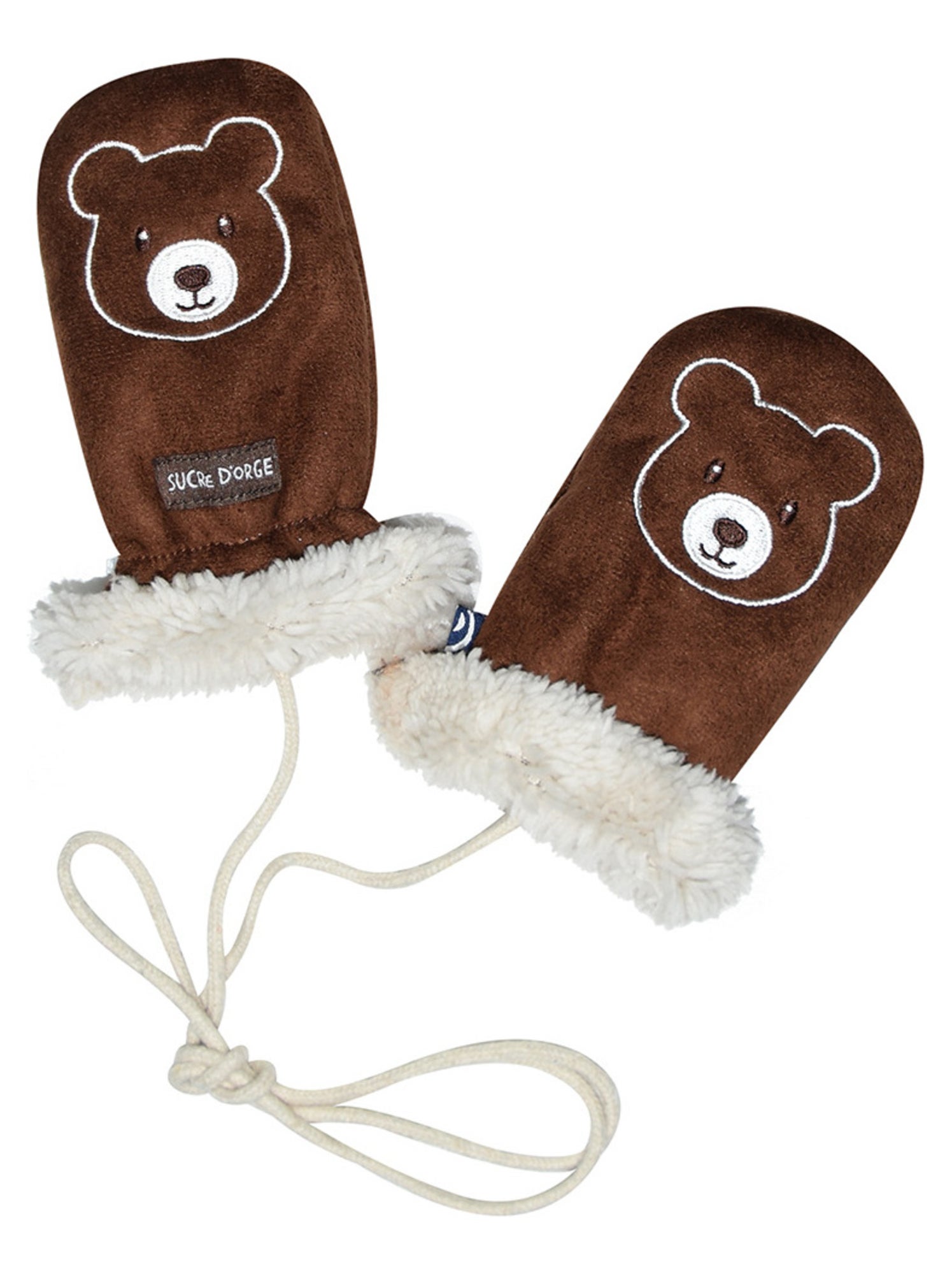 Moufles bebe nouredine - Marron