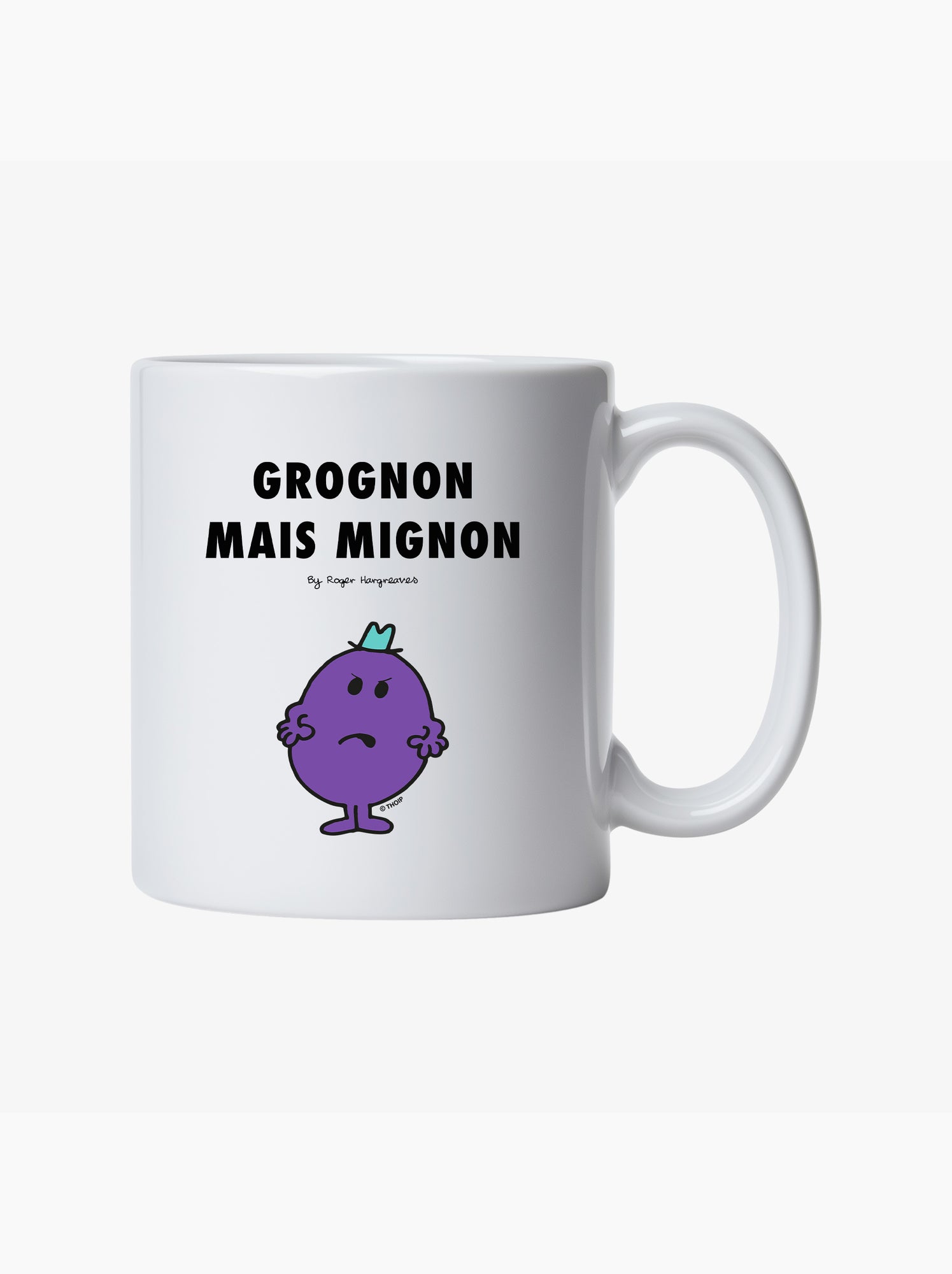 Mug GROGNON MAIS MIGNON 2 - Blanc