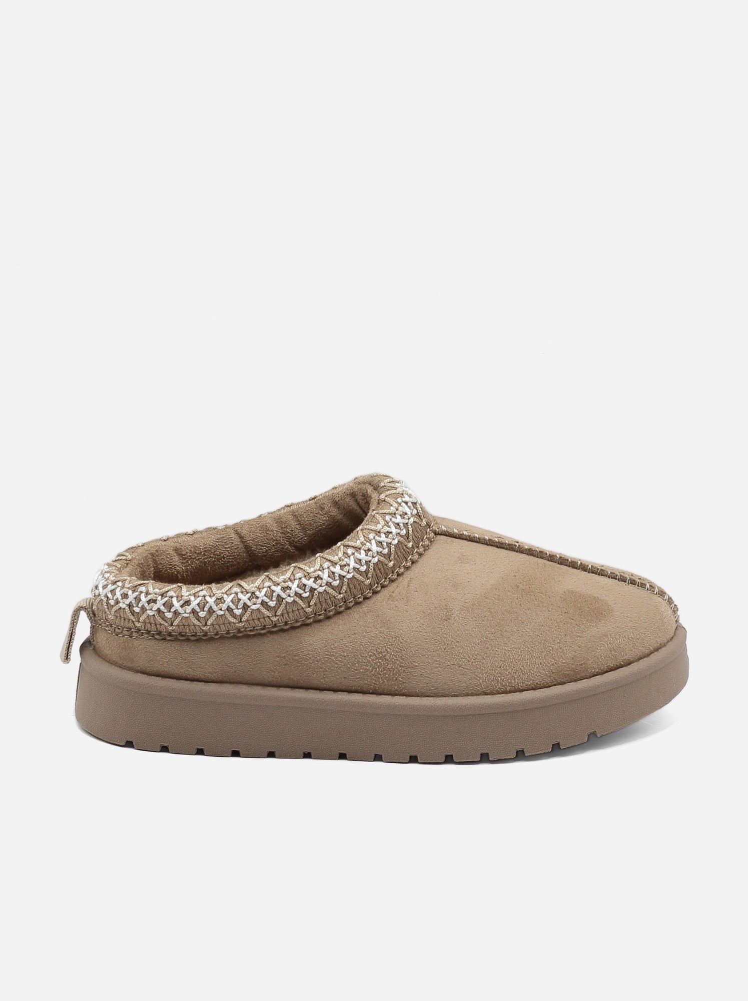 Mules à enfiler - Beige foncé