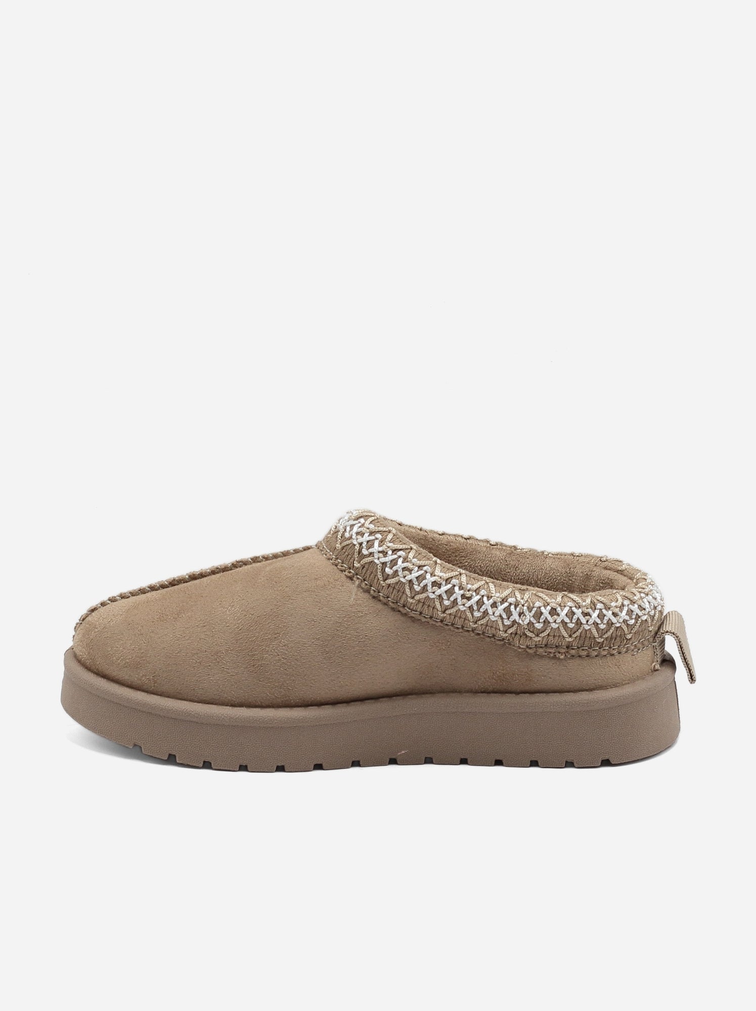 Mules à enfiler - Beige foncé